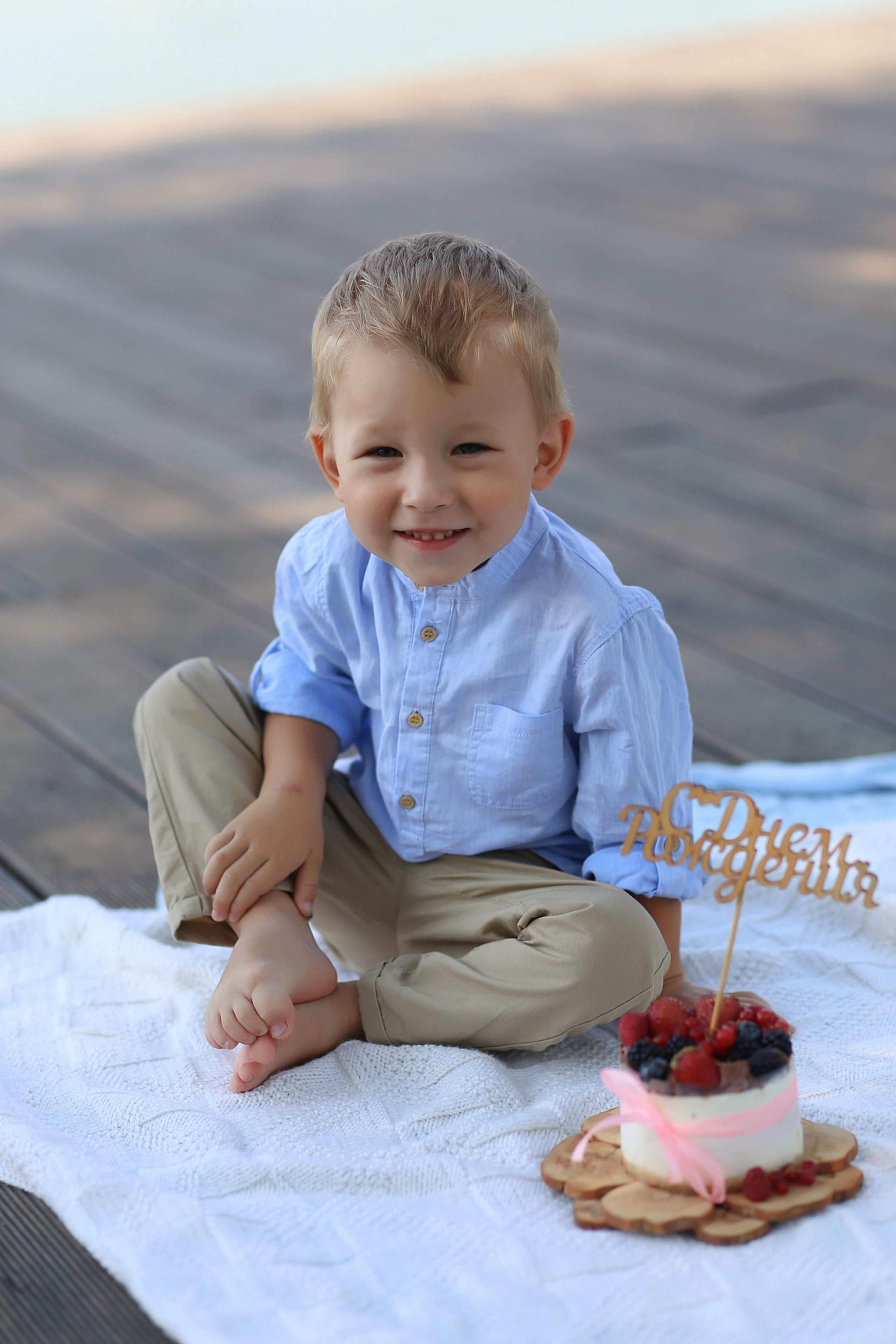 Очень серьезные 3 года. Семейный фотограф в Воронеже Плотникова Алина