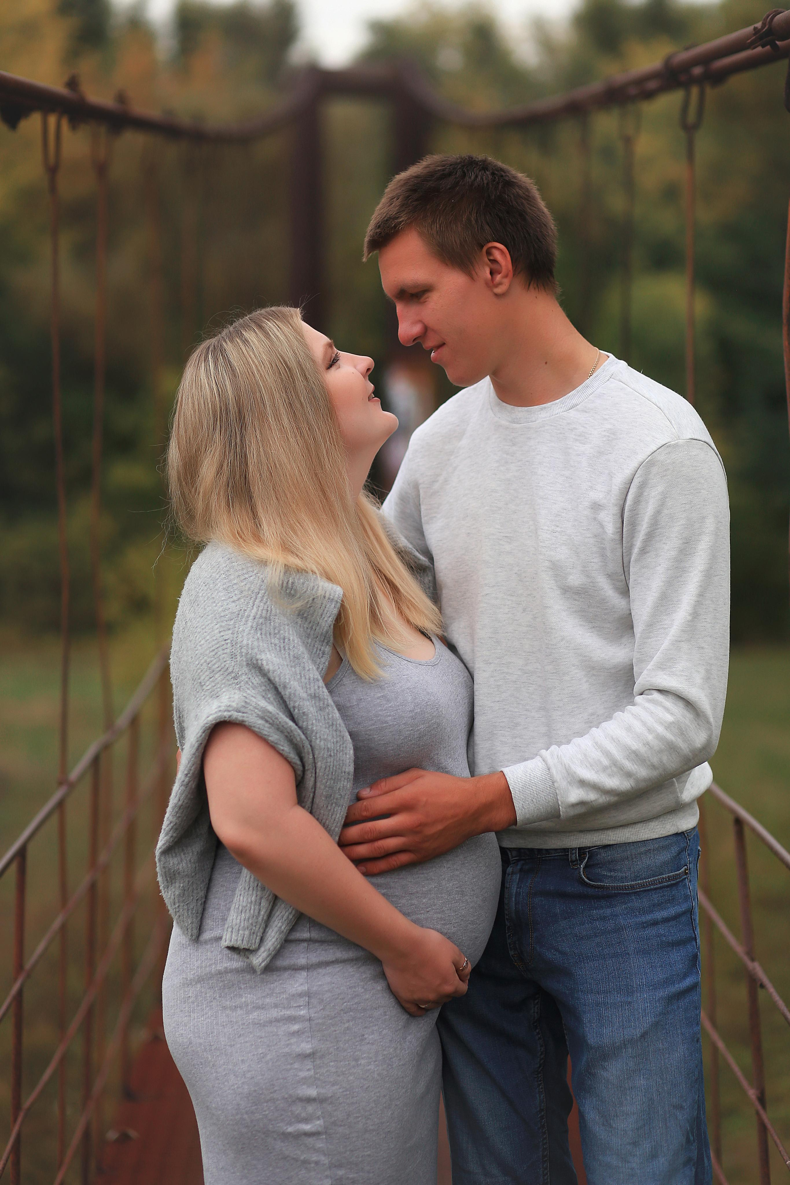 Ранная осень и подвесной мост. Семейный фотограф в Воронеже Плотникова Алина