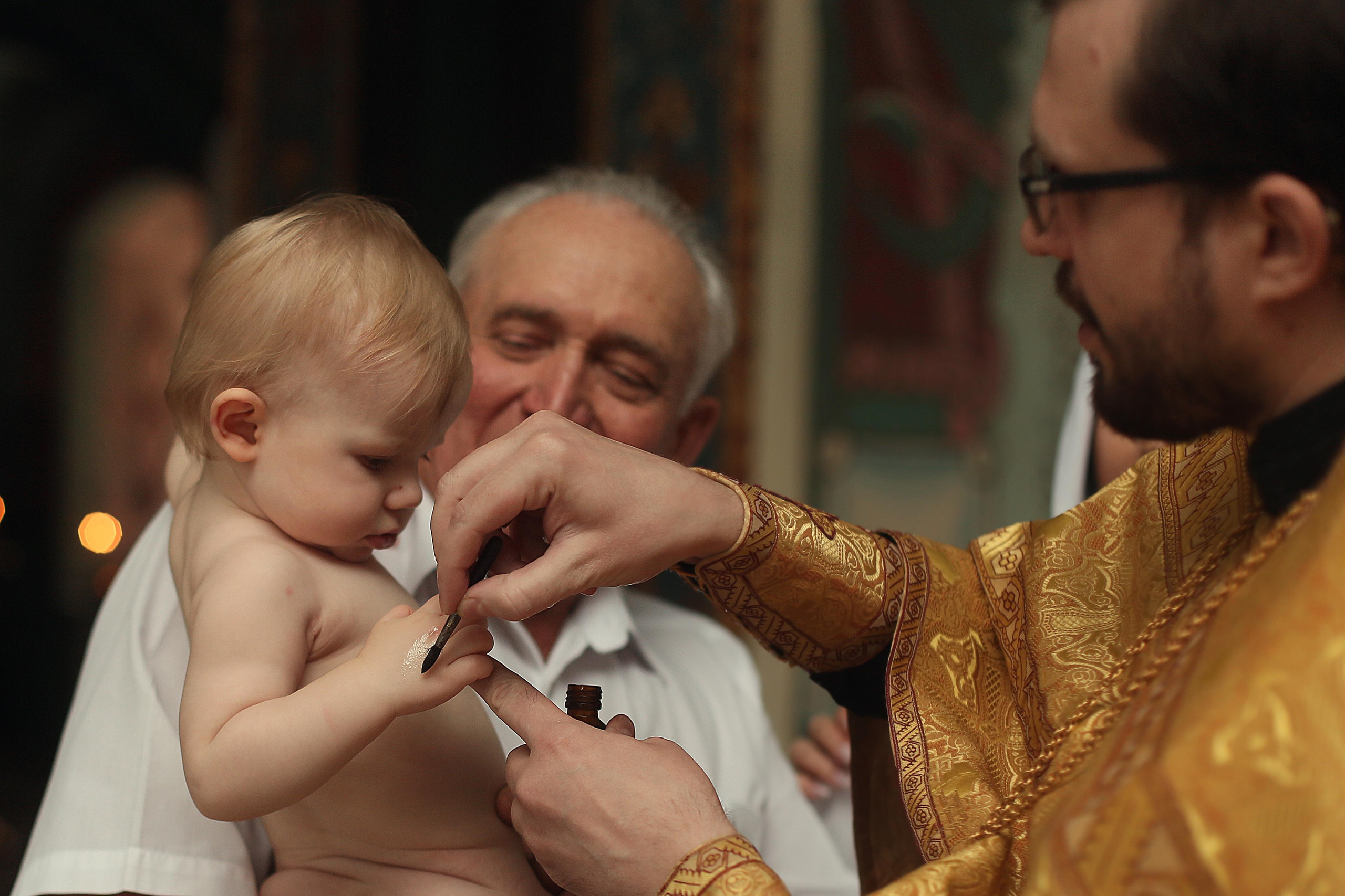Таинство Крещения. Семейный фотограф в Воронеже Плотникова Алина