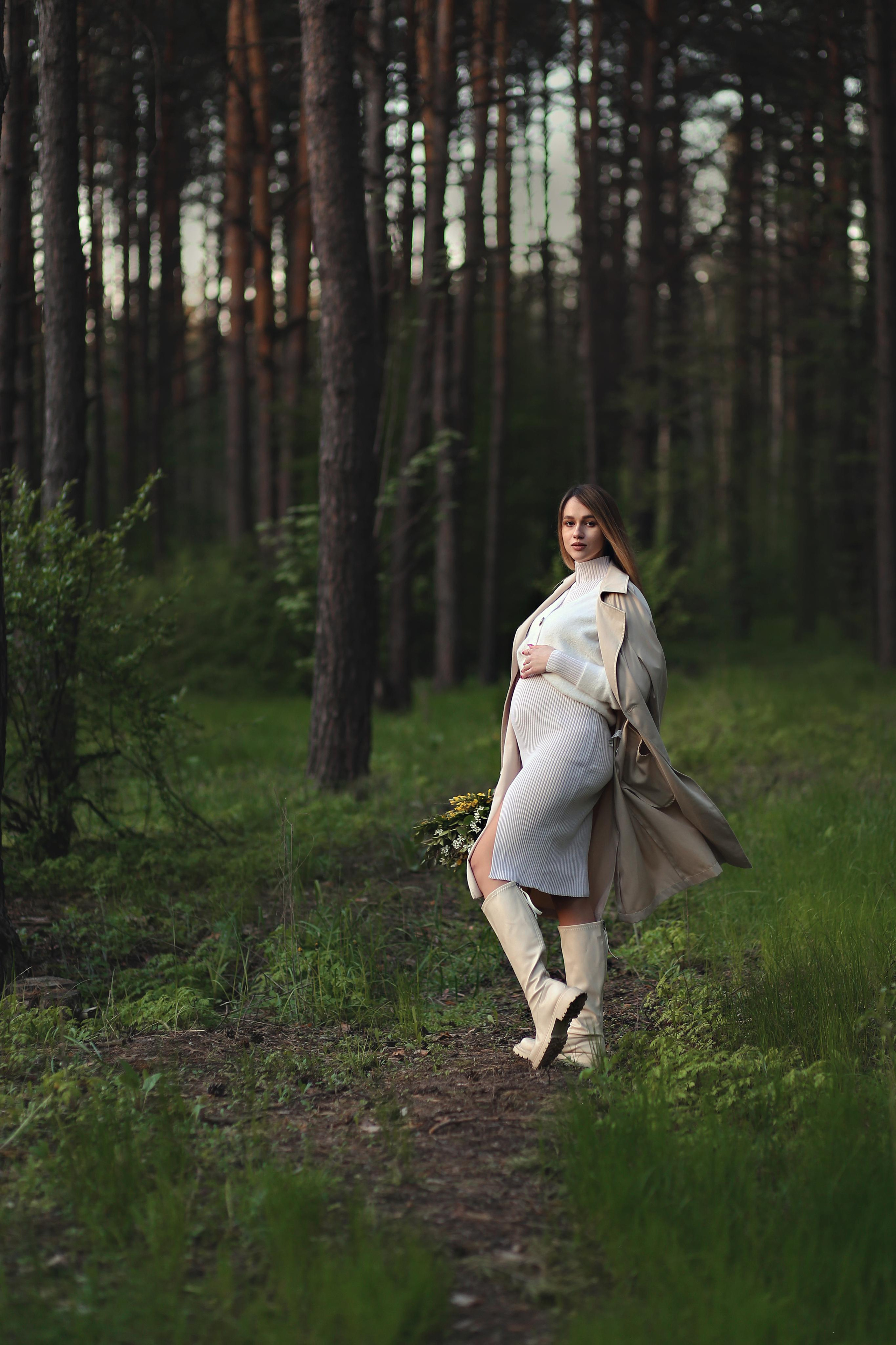 Цветущий лес на закате. Семейный фотограф в Воронеже Плотникова Алина