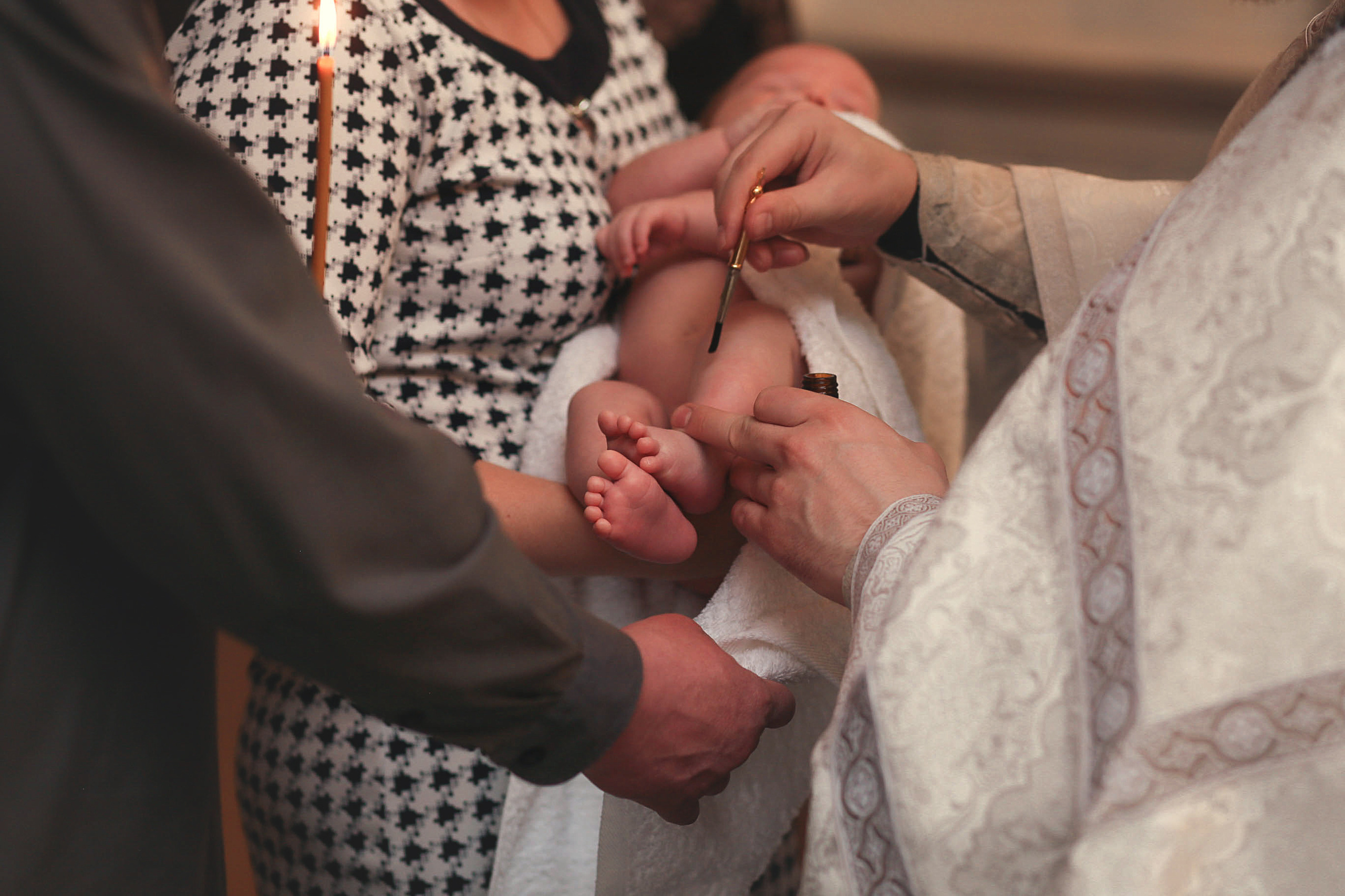 Таинство Крещения. Семейный фотограф в Воронеже Плотникова Алина