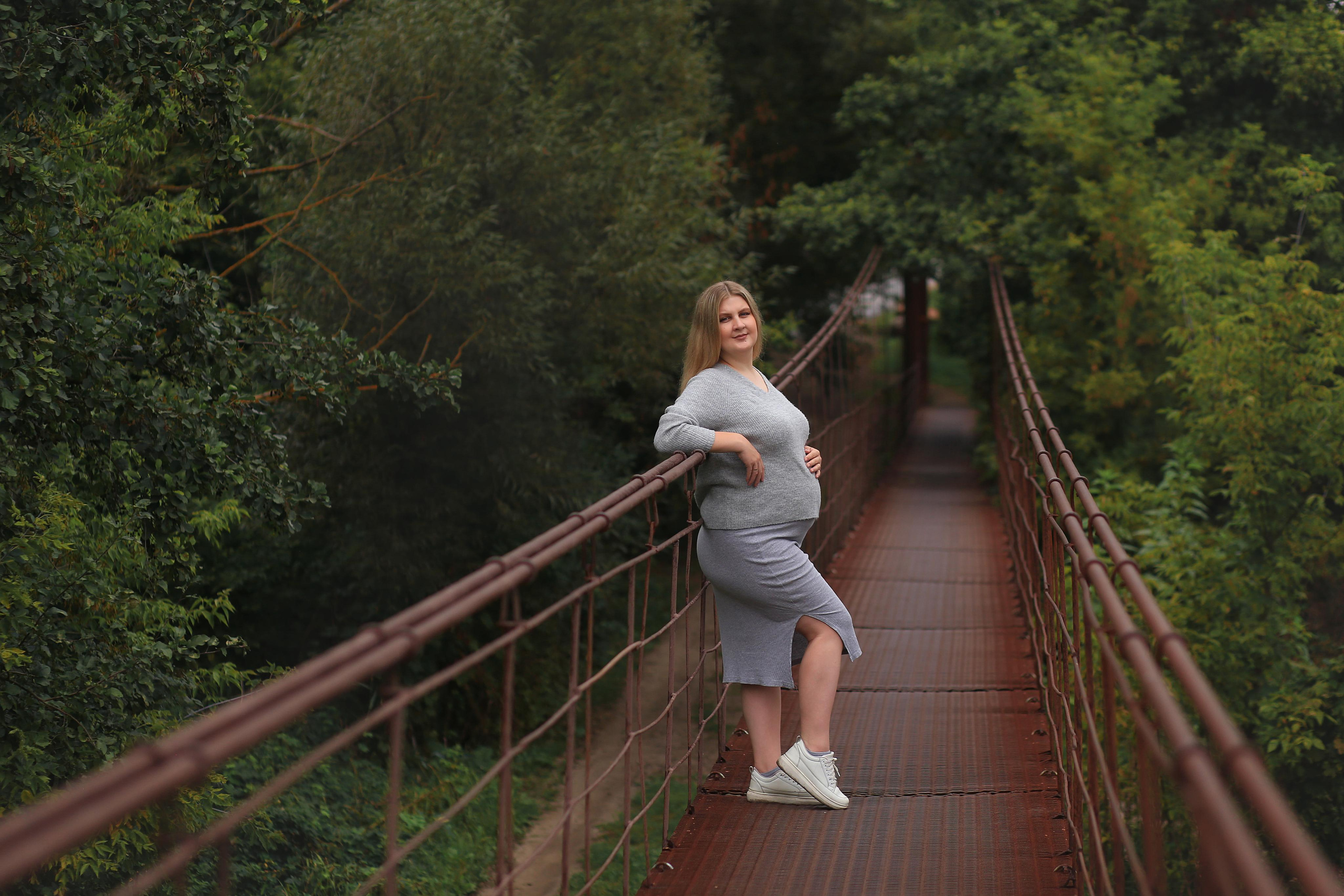 Ранная осень и подвесной мост. Семейный фотограф в Воронеже Плотникова Алина