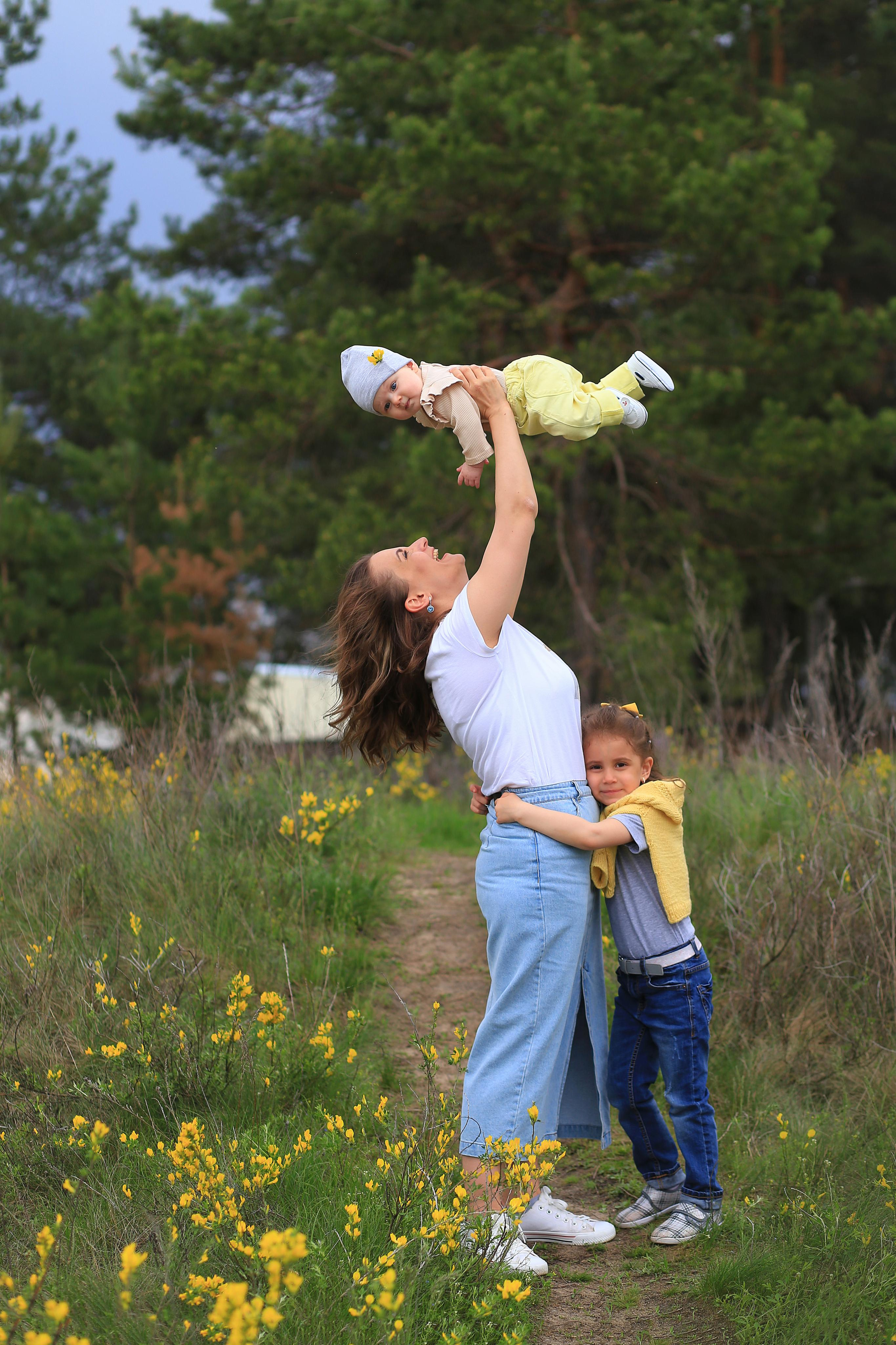Желтая весна. Семейный фотограф в Воронеже Плотникова Алина