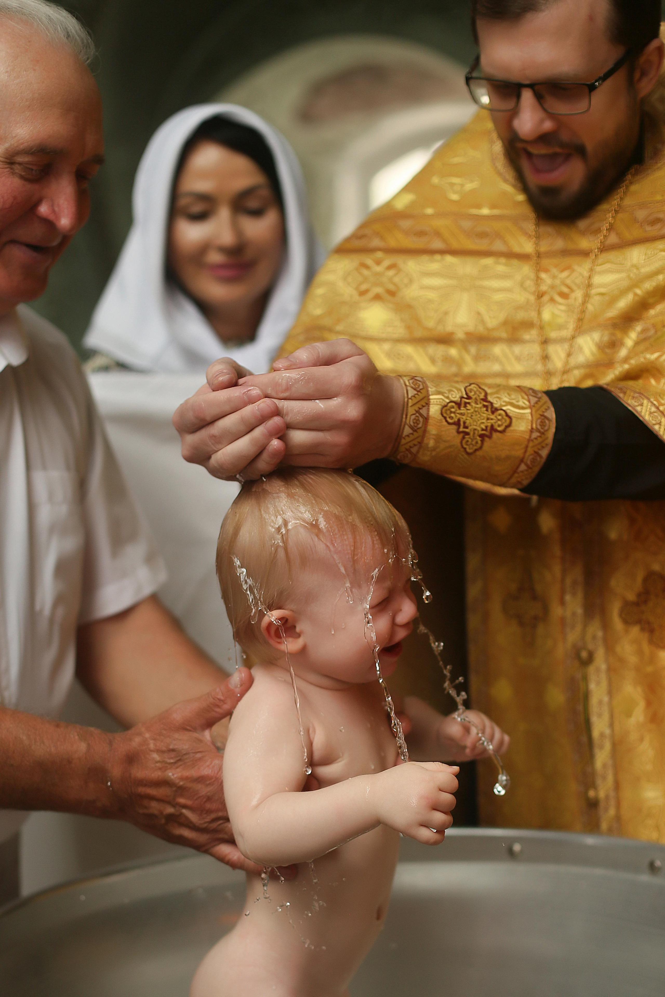 Таинство Крещения. Семейный фотограф в Воронеже Плотникова Алина