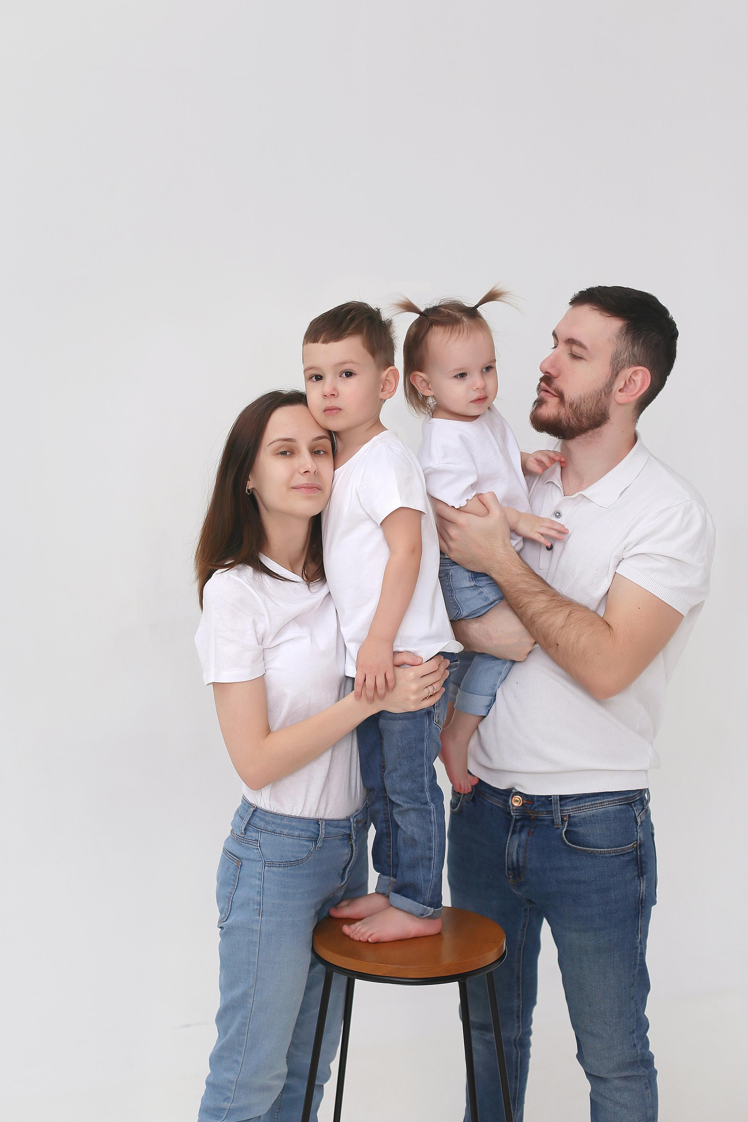 Минимализм, но эмоции на полную!. Семейный фотограф в Воронеже Плотникова Алина