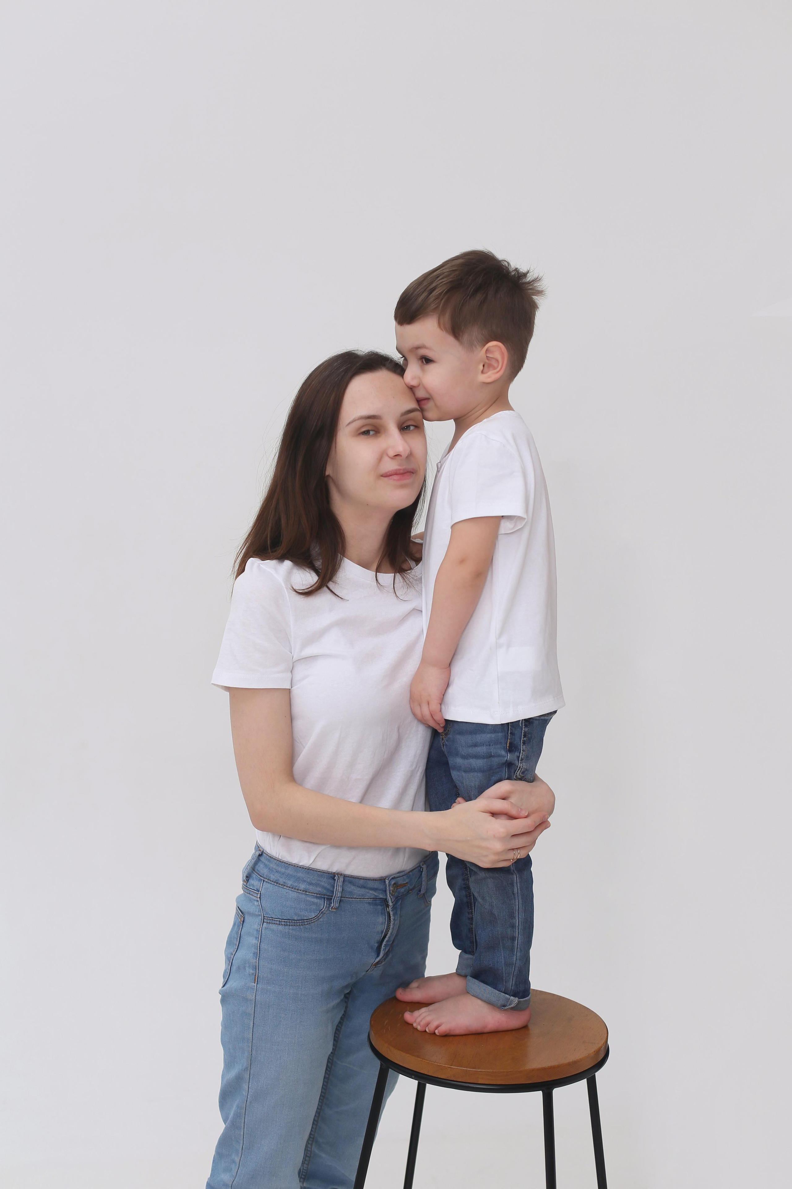 Минимализм, но эмоции на полную!. Семейный фотограф в Воронеже Плотникова Алина