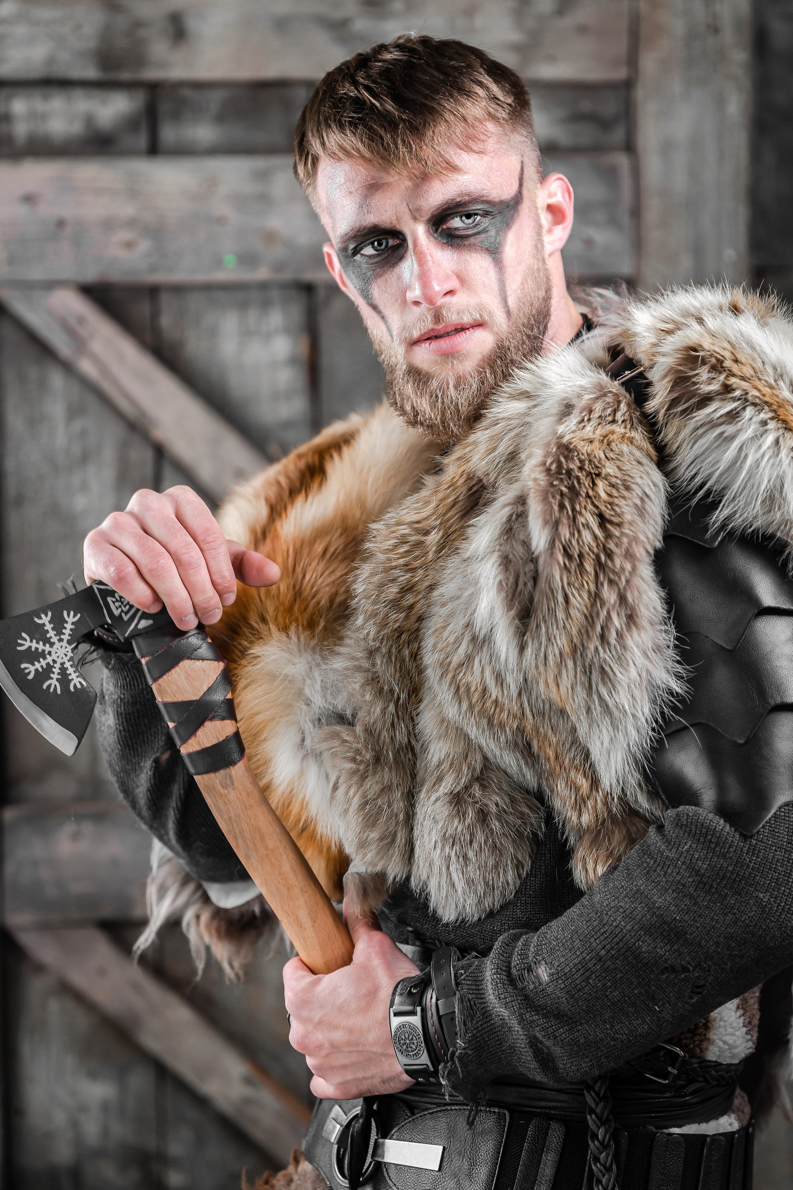 Викинг. Фотосессия в Середниково. Фотограф Владимир Охрименко