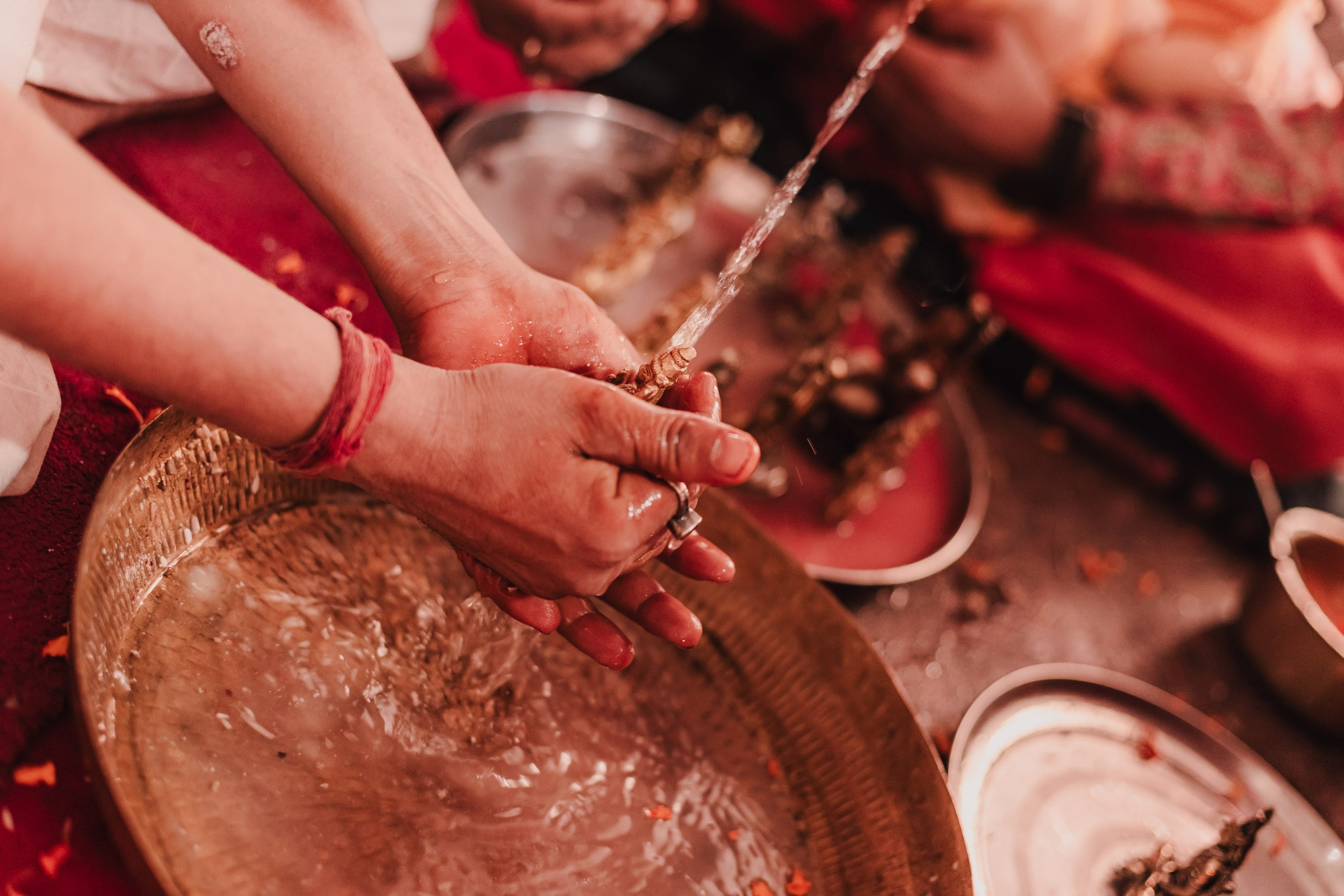 Lakshmi pooja in India. Mariam Bagdasaryan