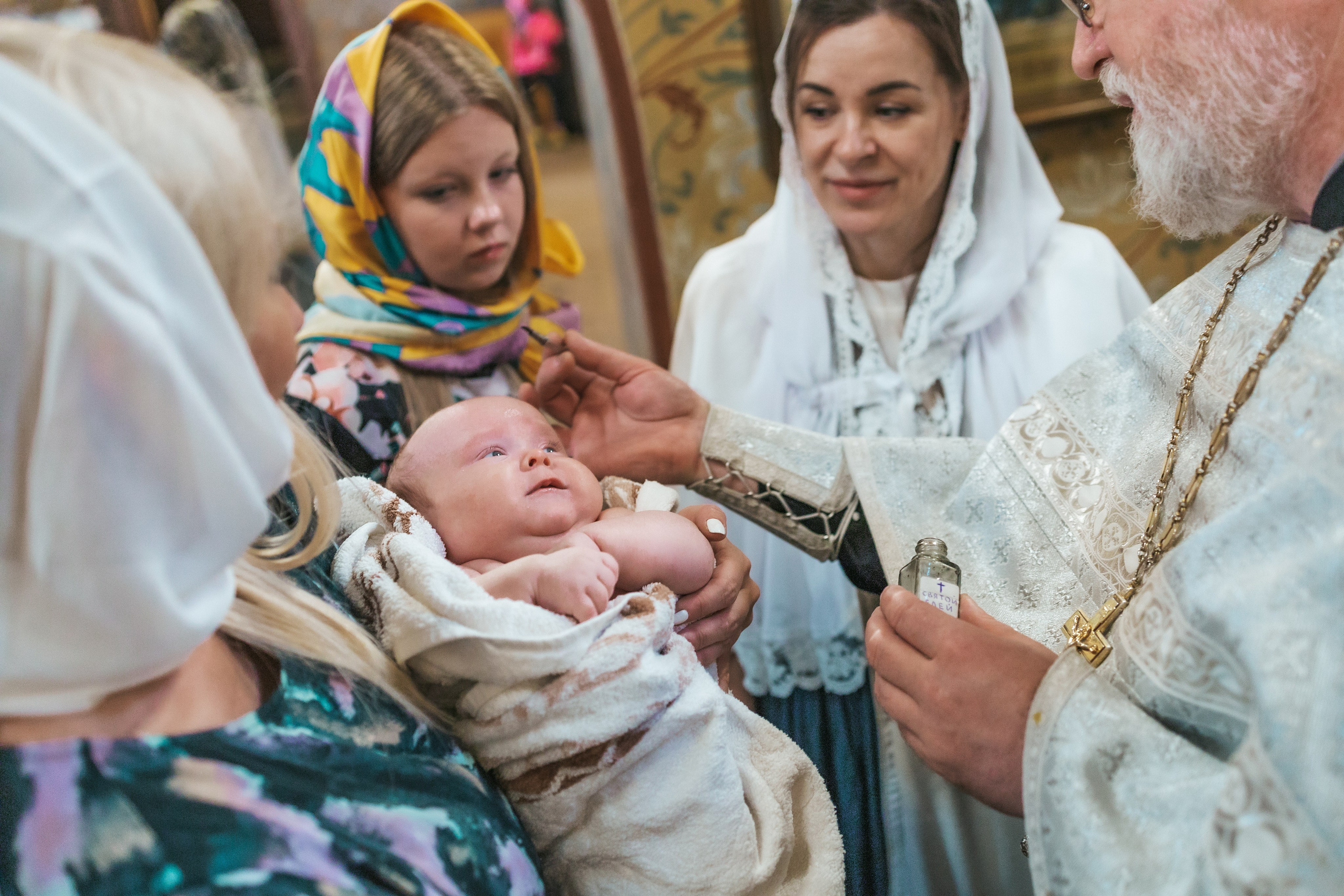 Крещение. Фотограф новорождённых в Москве и МО