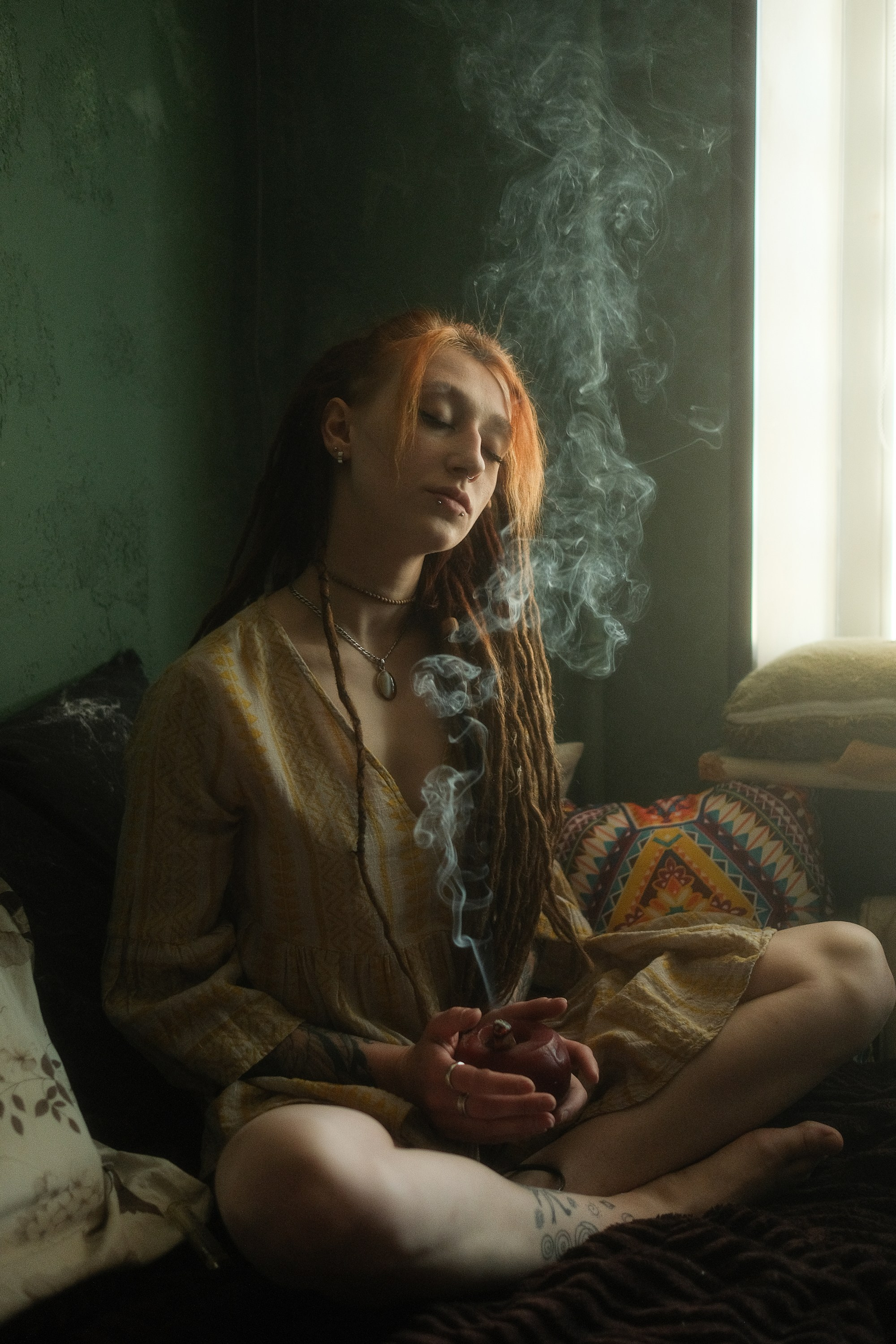 Smoky morning. Aleksandr Schafft