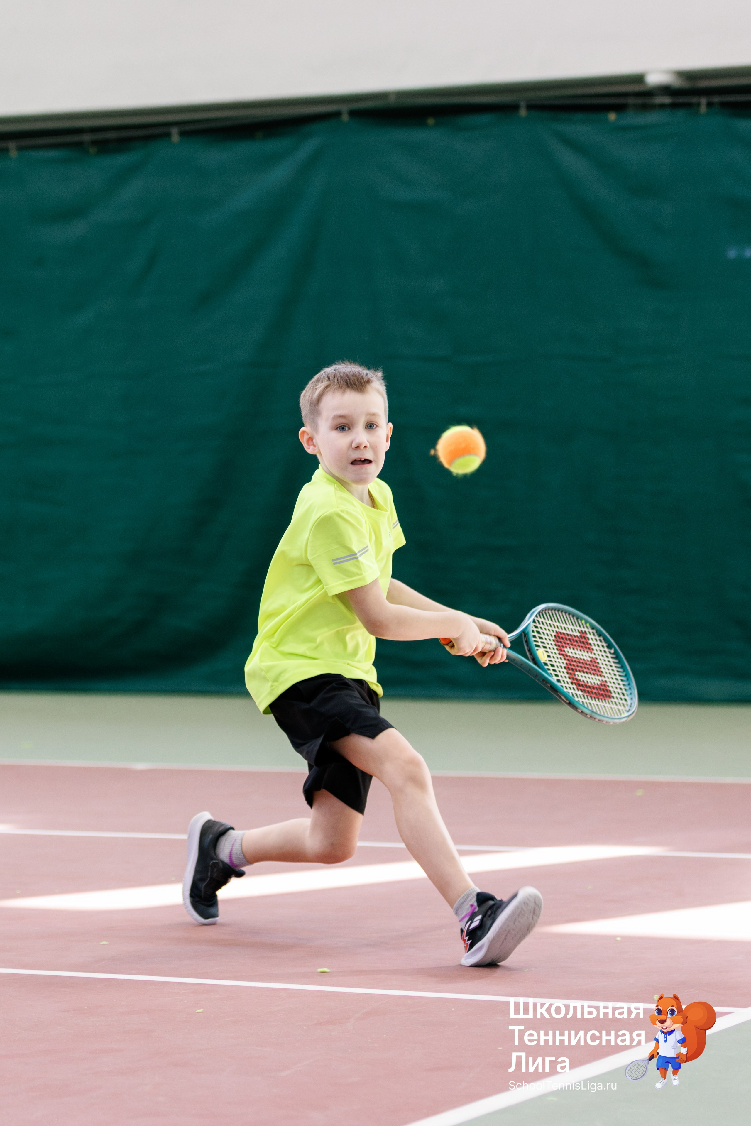 Школьная теннисная лига / Олимпиец. Спортивный фотограф Алексей Соломин
