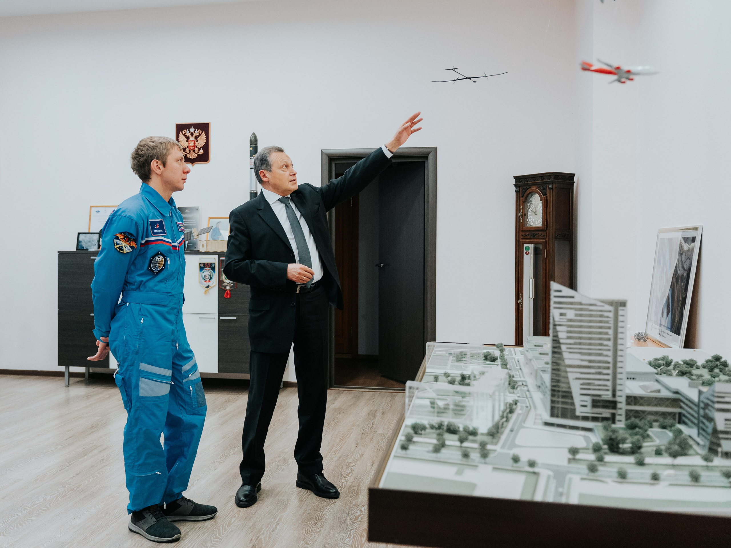 Визит космонавта Кирилла Пескова в СибГУ им. М. Ф. Решетнёва. Репортажный фотограф Красноярск