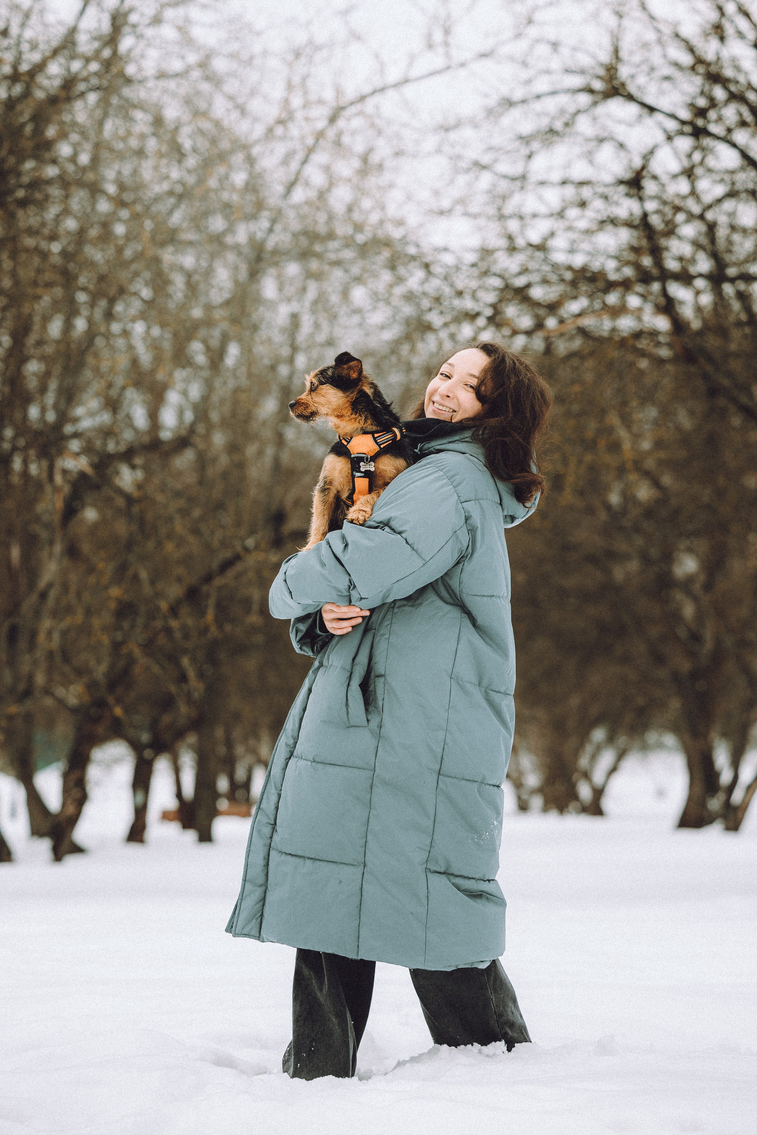 Инна и Чуви. Семейный фотограф животных, анималист в Москве Екатерина Киреева