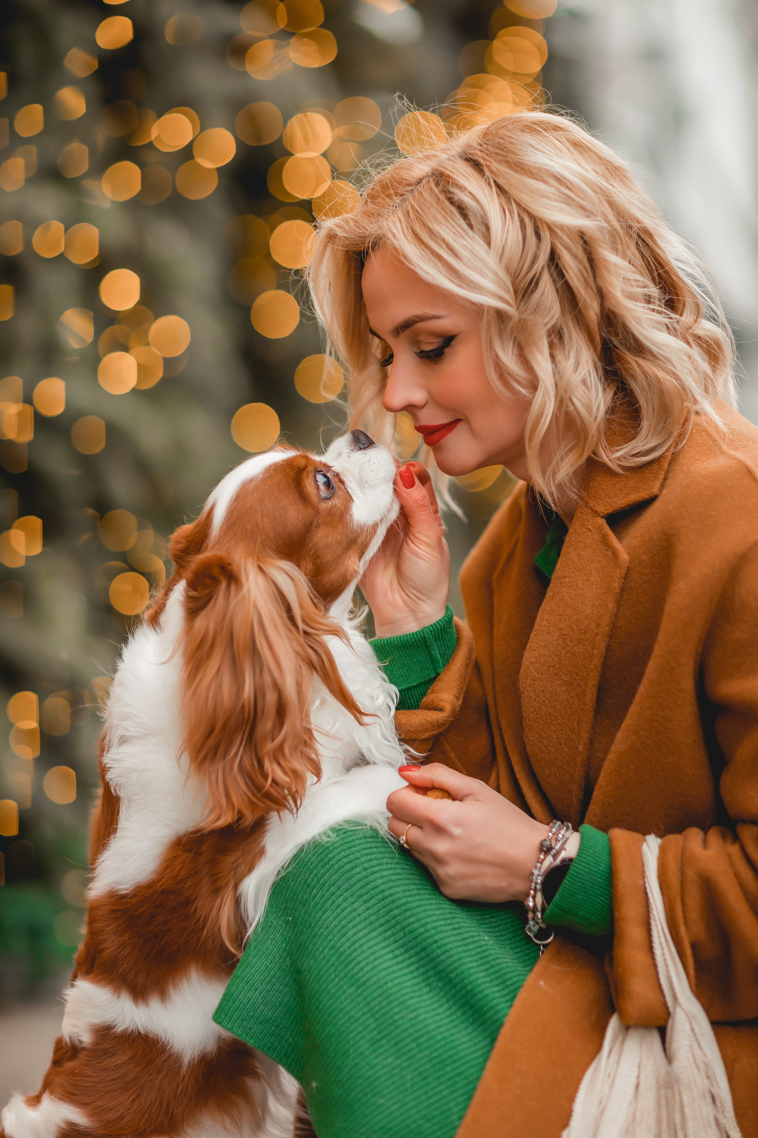 Татьяна и Хэппи. Семейный фотограф анималист Мария Крючкова