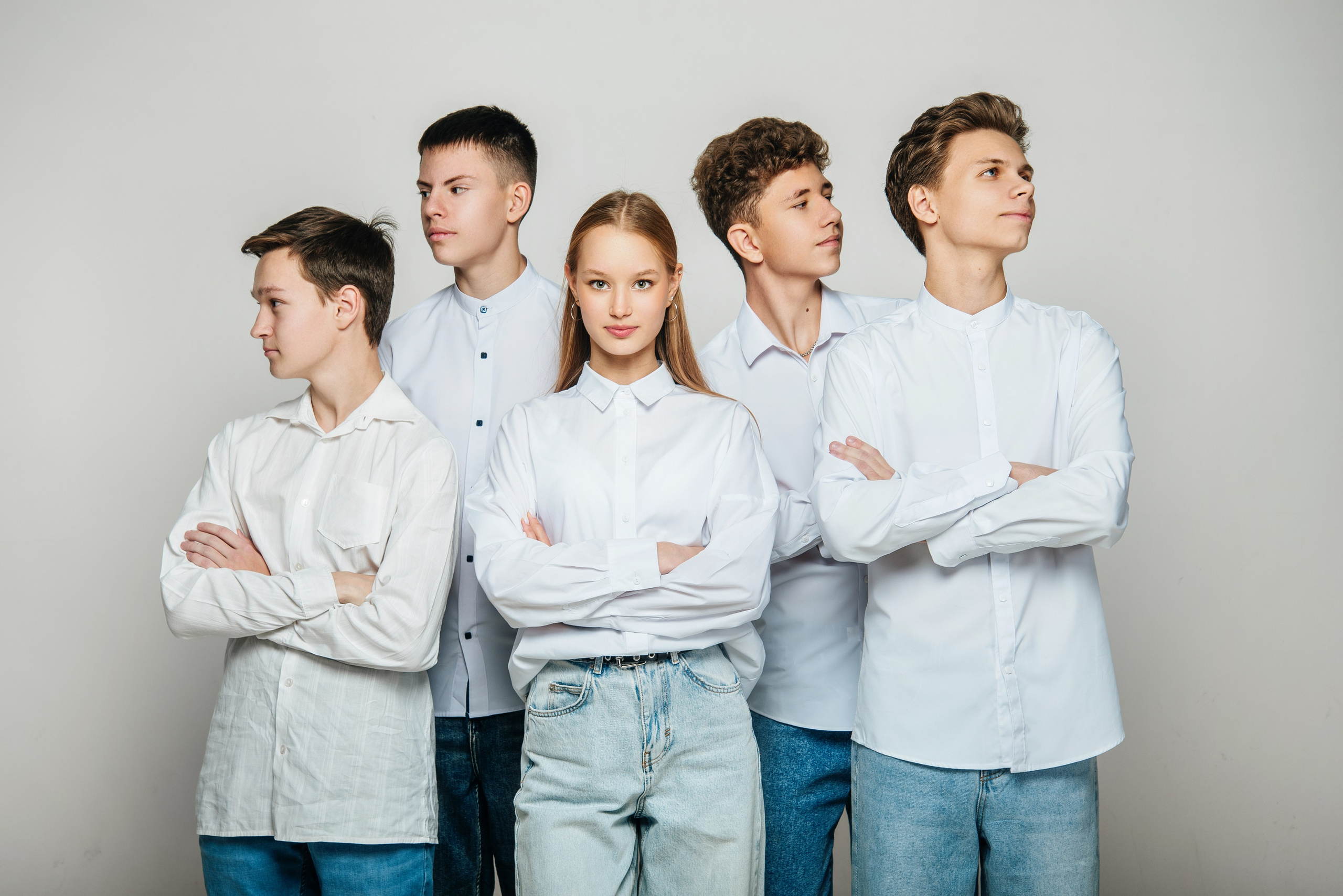 Съёмки в фотостудии. Выпускные альбомы. Южноуральск