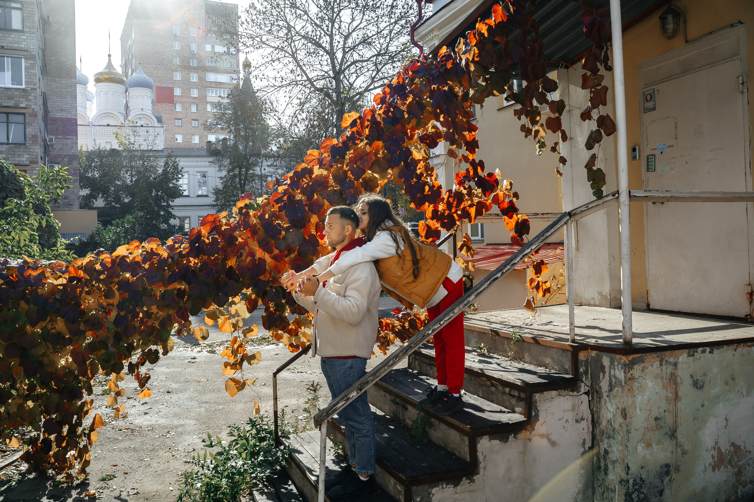 Осенняя прогулка по улочкам НН. Фотограф в Нижнем Новгороде Александр Кудрявцев