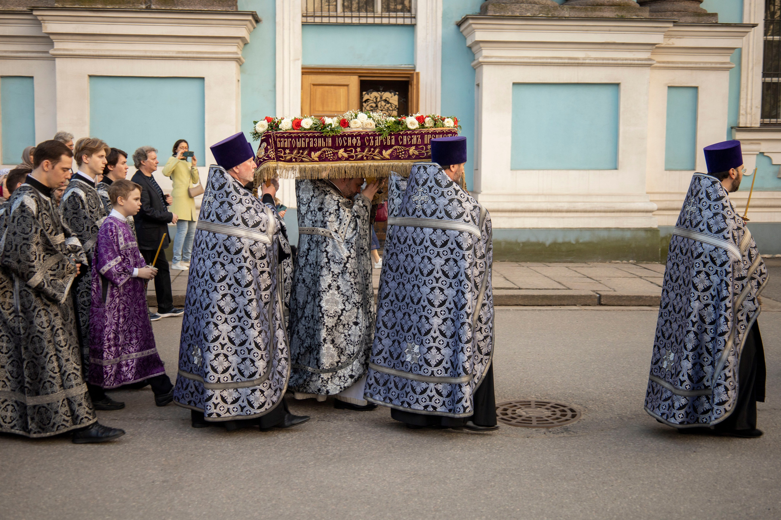 ЧИН ПОГРЕБЕНИЯ СПАСИТЕЛЯ. НИКОЛО-БОГОЯВЛЕНСКИЙ МОРСКОЙ СОБОР