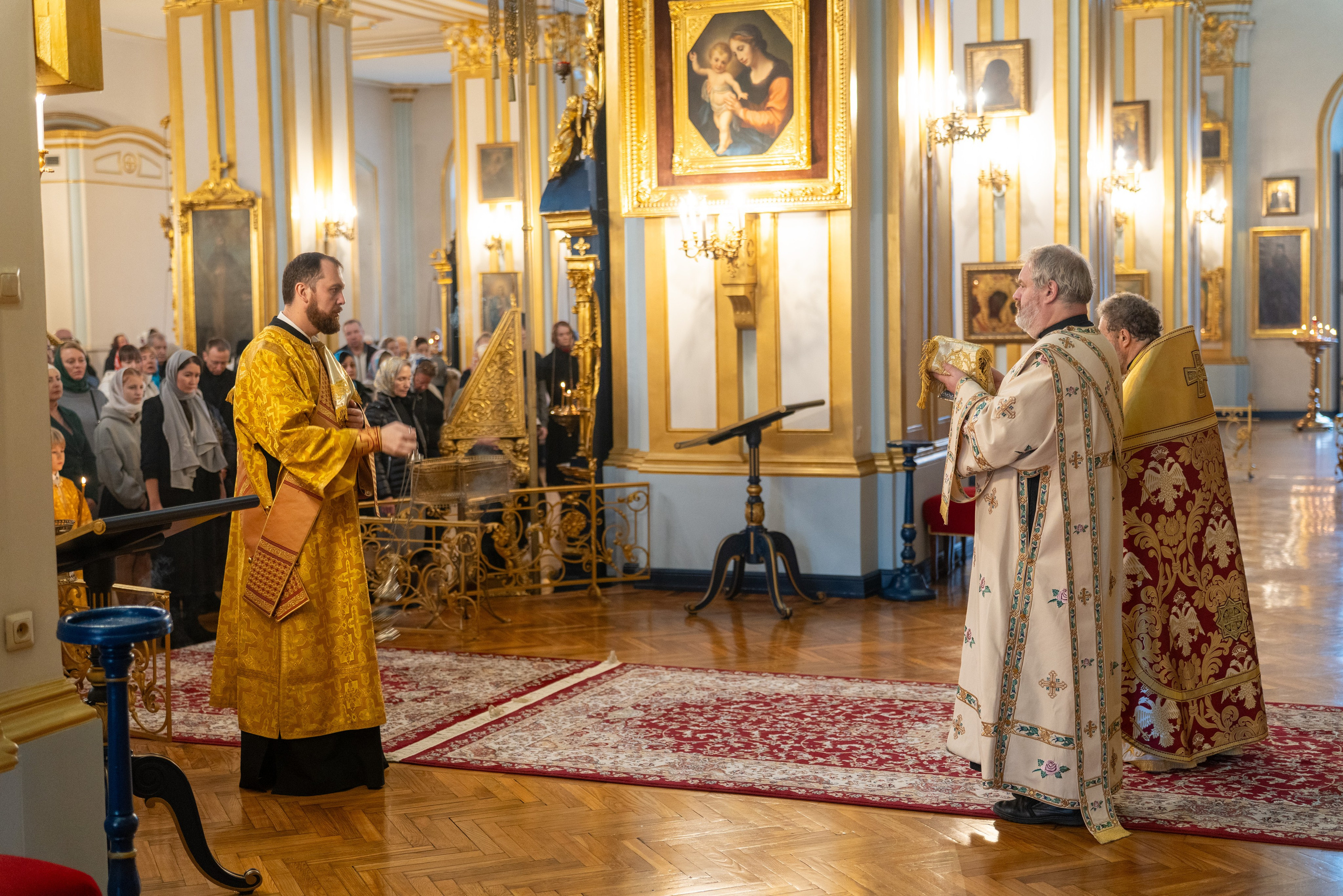 Неделя 22-я по Пятидесятнице. Мч. Нестора Солунского. Прп. Нестора Летописца, Печерского, в Ближних пещерах. НИКОЛО-БОГОЯВЛЕНСКИЙ МОРСКОЙ СОБОР