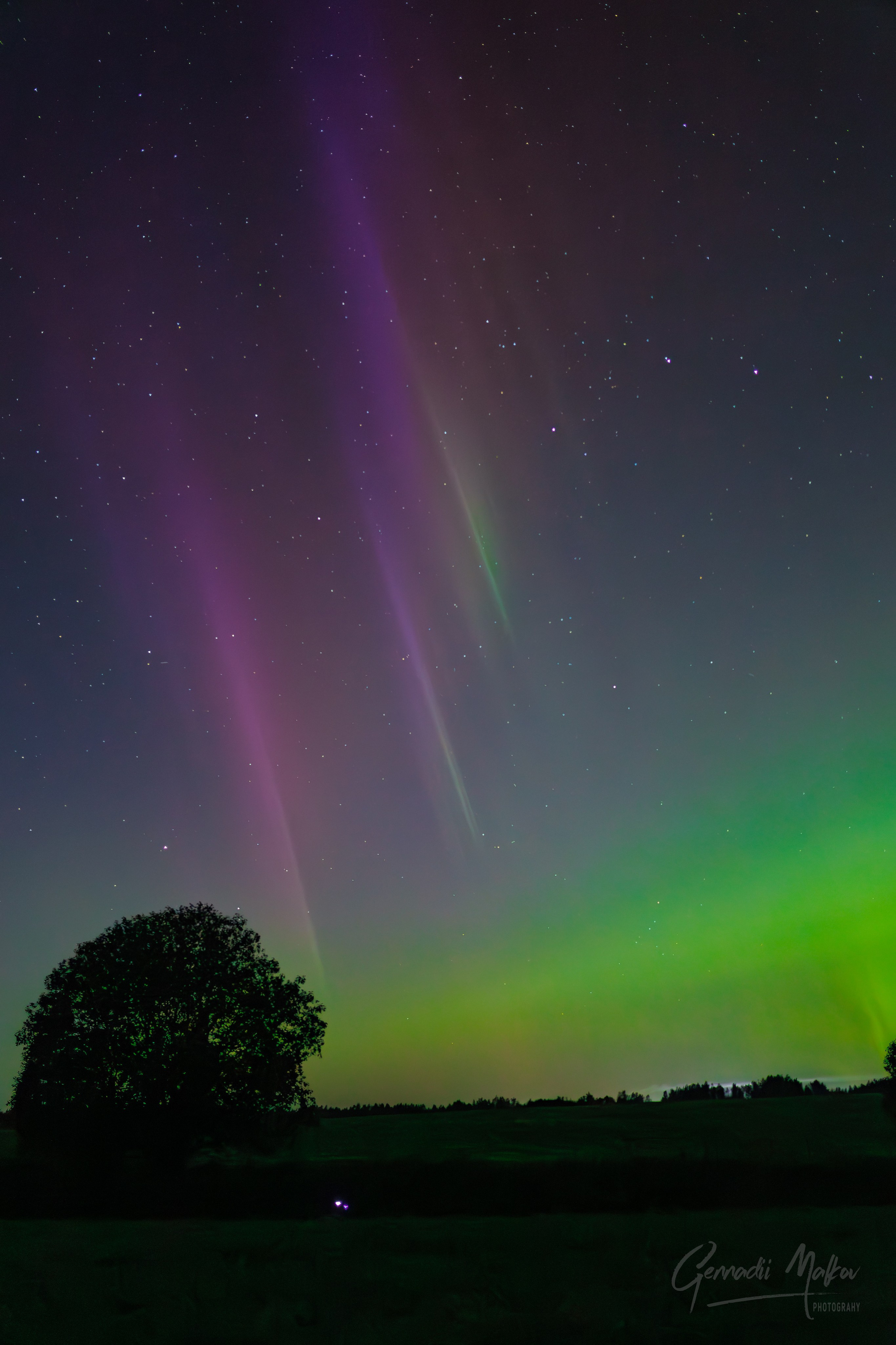 Северное сияние Aurora