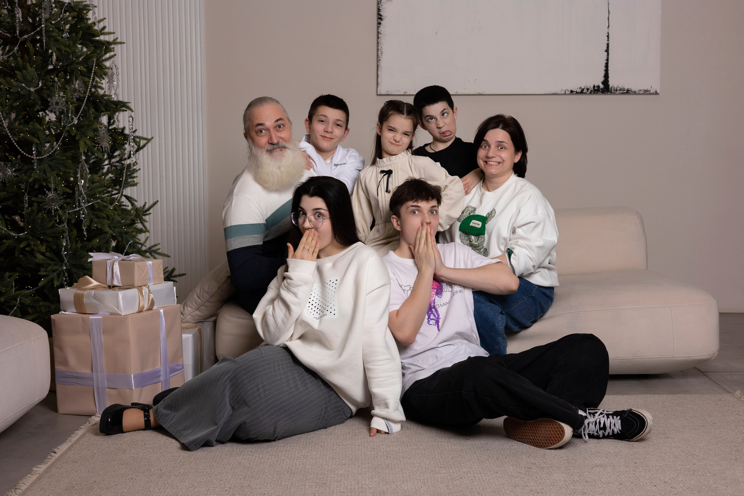 Большая семья. Фотограф в Подольске Яковлева Ольга