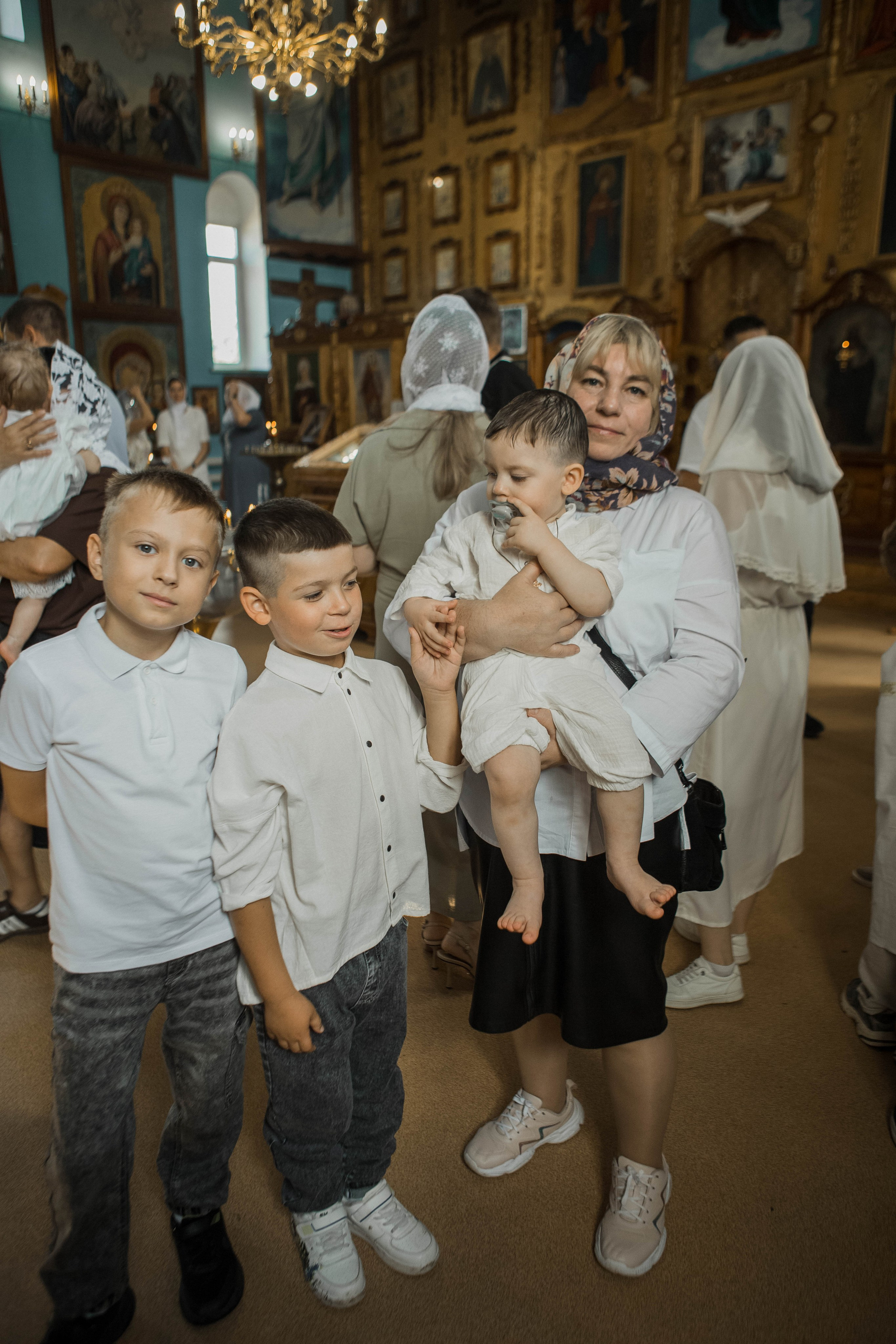 Таинство крещения Тимофея. Фотограф Марина Александрова