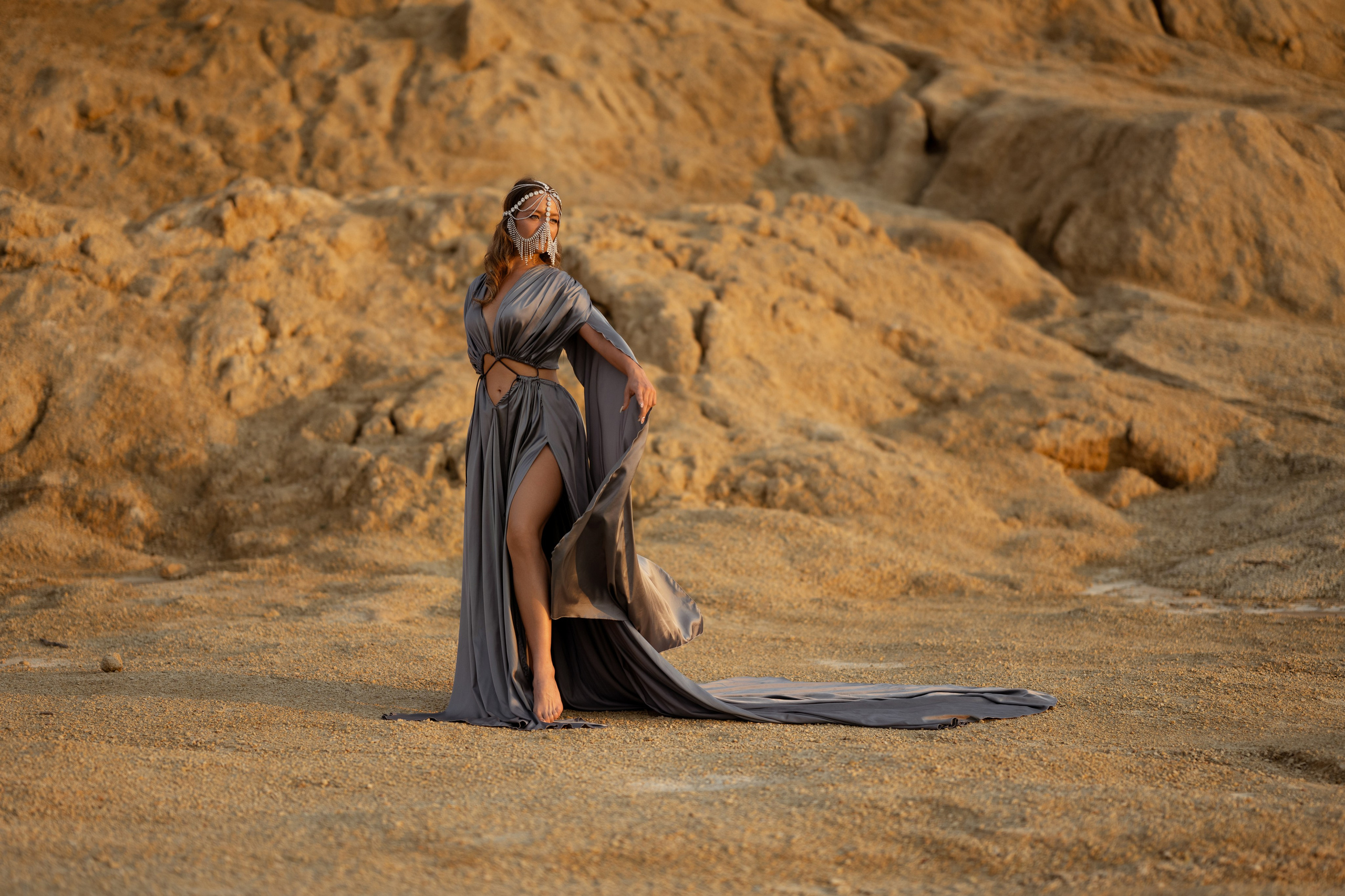 Екатерина в пустыне. Свадебный и семейный фотограф в СПб Валерия Фомичева