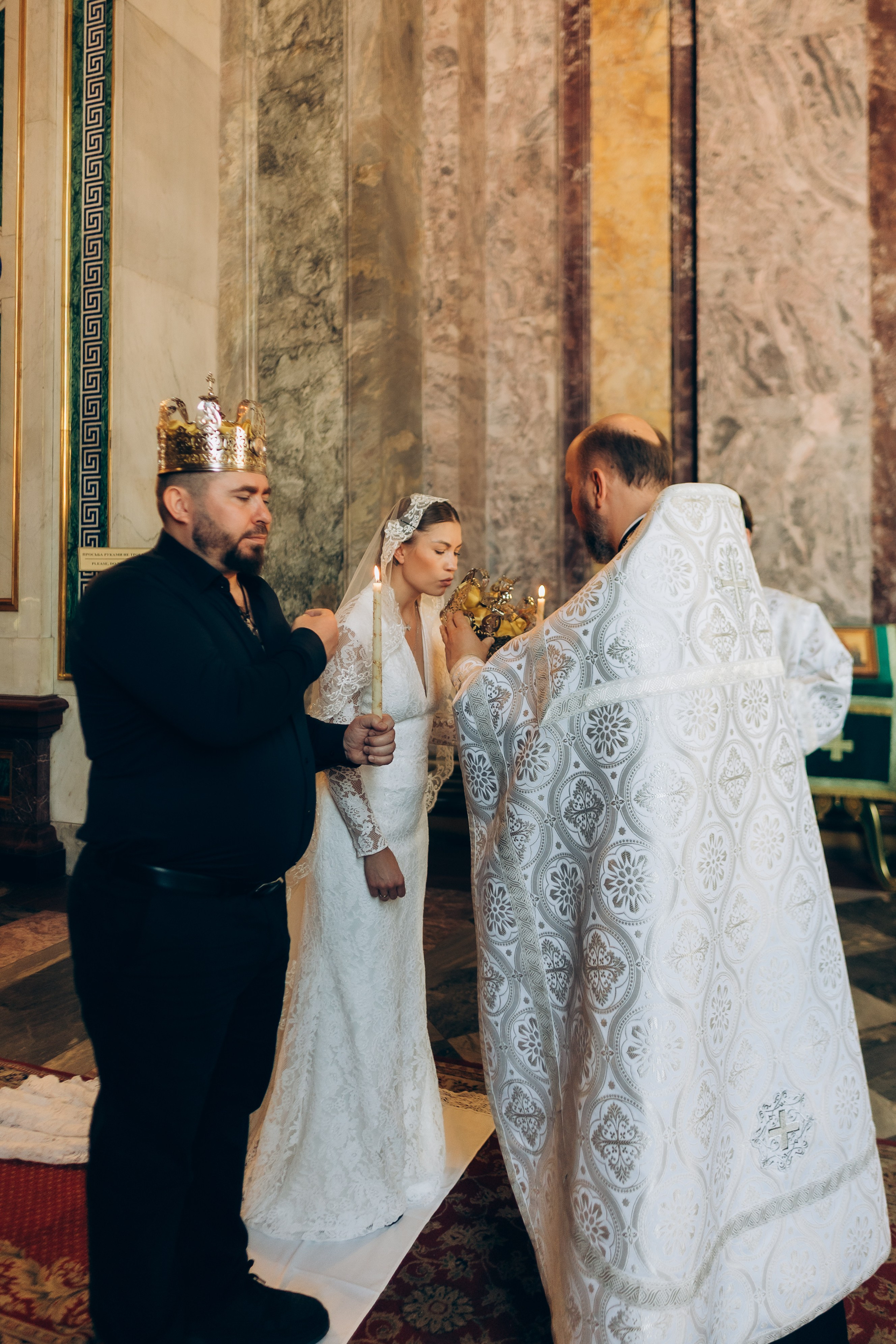 Венчание Исаакиевский. Фотограф ПИТЕР СПБ Надежда Баранова