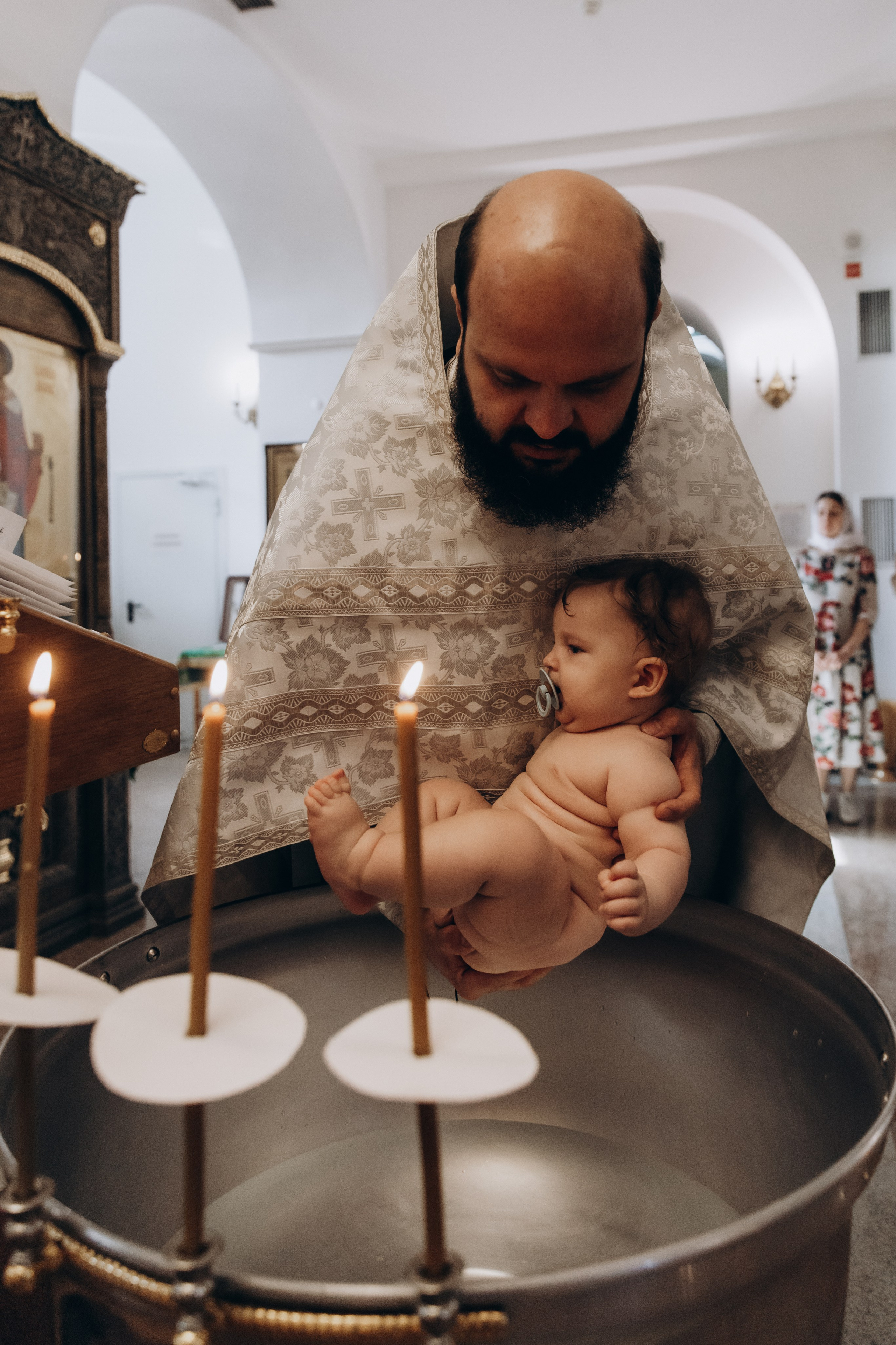 Таинство Крещения Южный Храм. Фотограф Новый Уренгой I Ньюборн I Фотограф материнства I ЯНАО