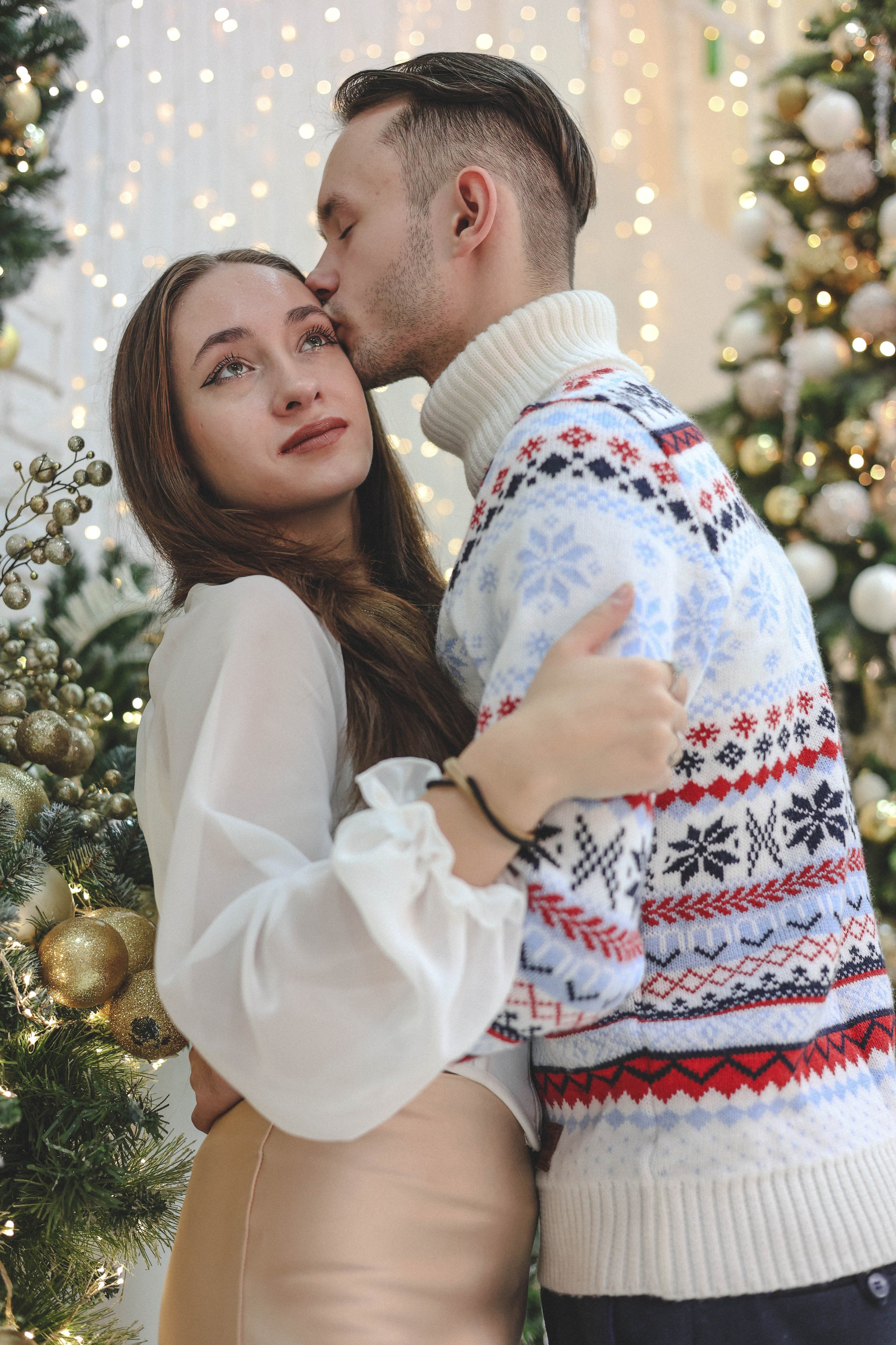 Новогодняя история «Ирина и ее семья». Фотограф в Москве Анастасия Калинина