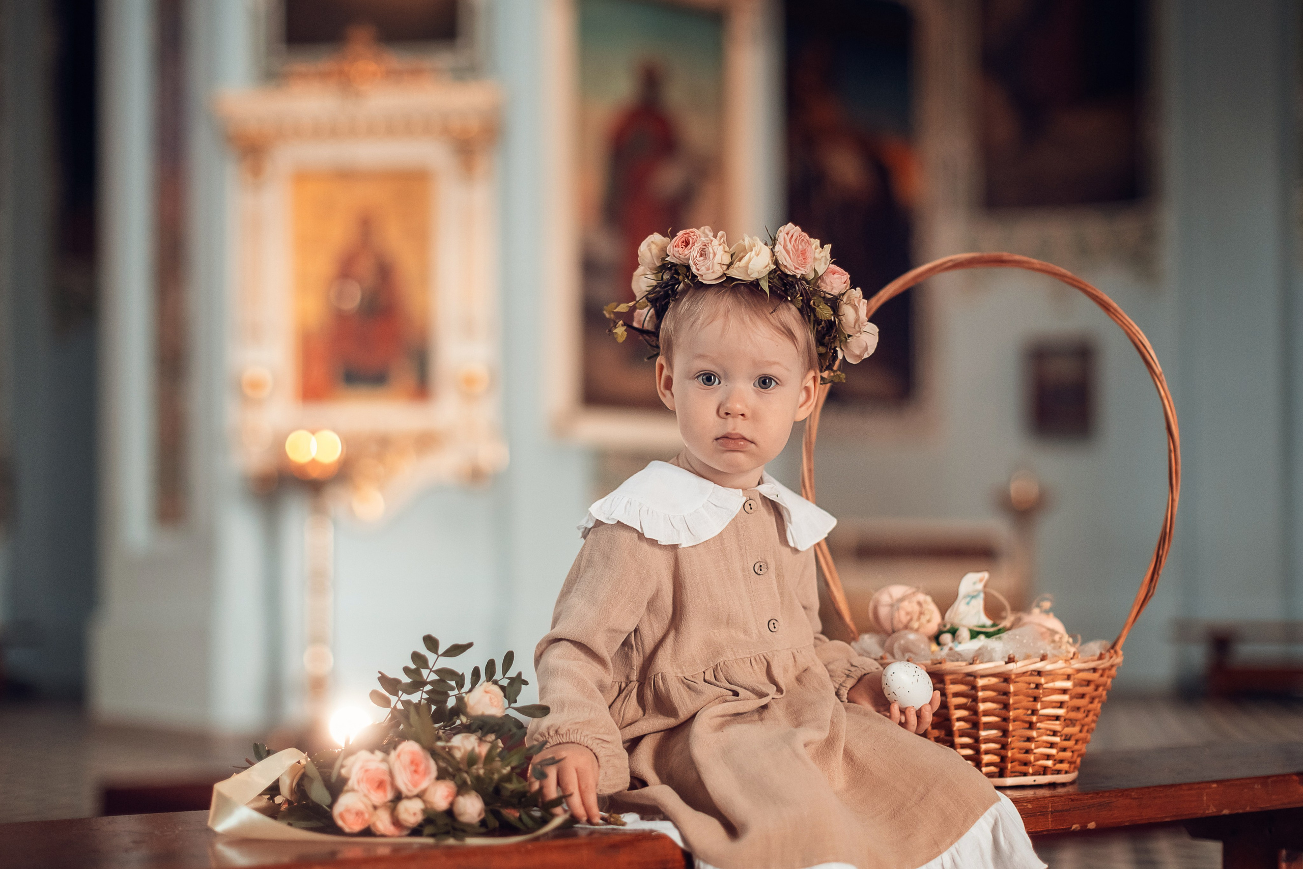 Пасхальная съёмка в Духосошественском соборе. Главная
