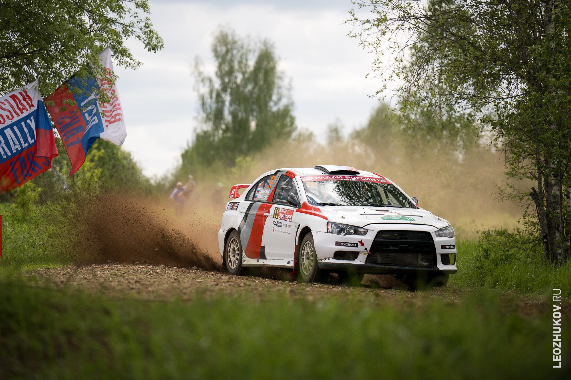 Rally Pushkinskie gory 2025. Sports photographer Leonid Zhukov