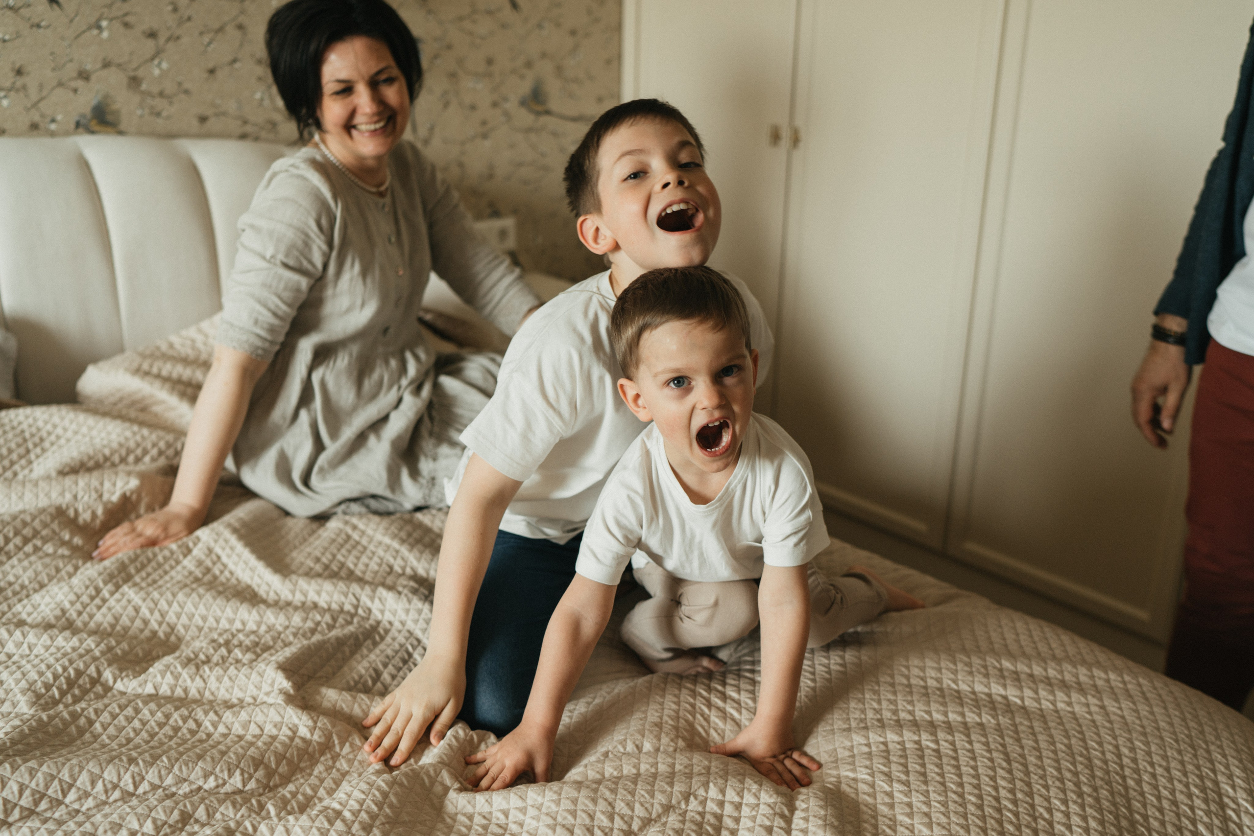 Аня и Мальчишки. Семейный фотограф в Санкт-Петербурге — Наташа Тарасенко