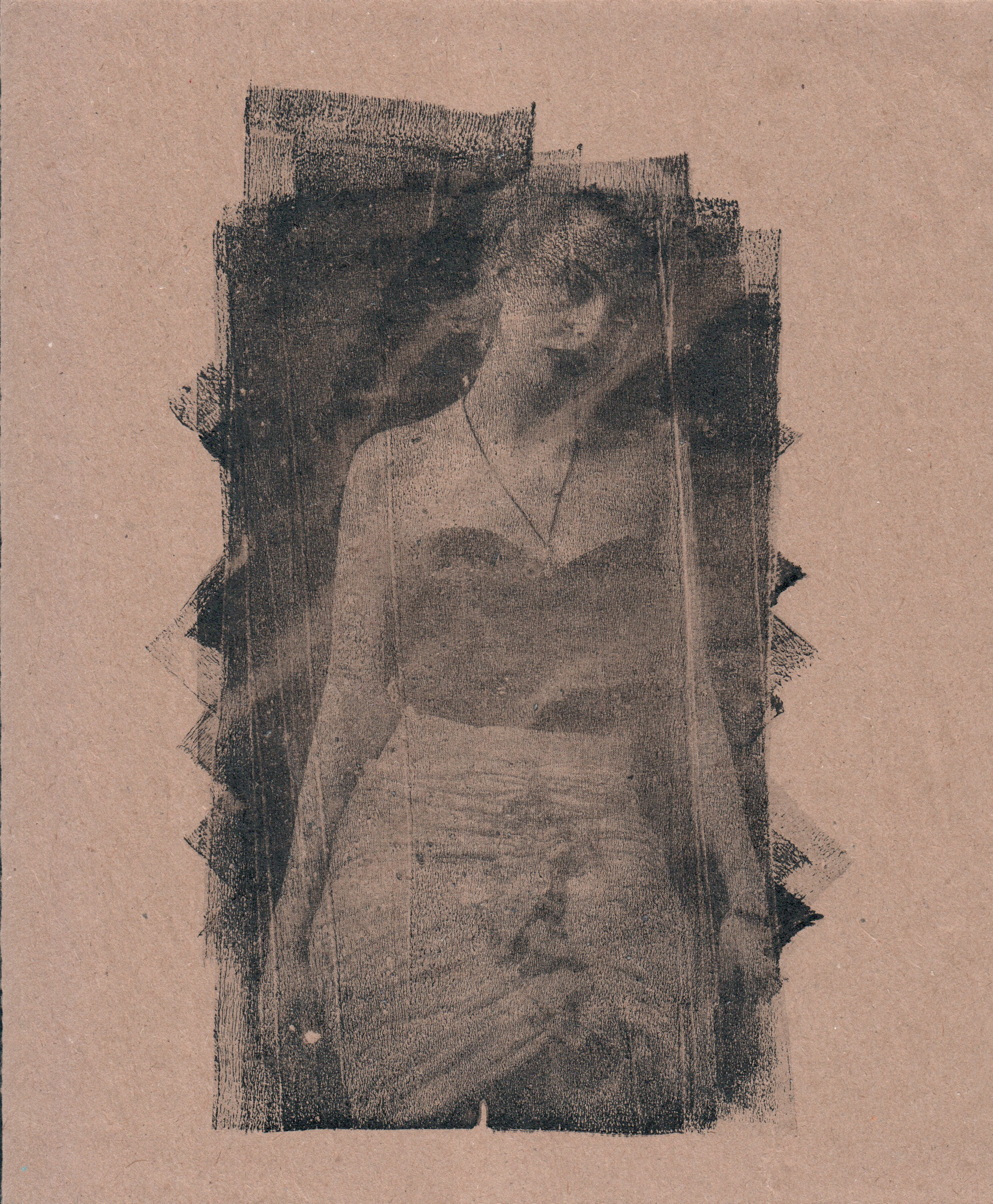 Гелевая печать. Фотография Стремского