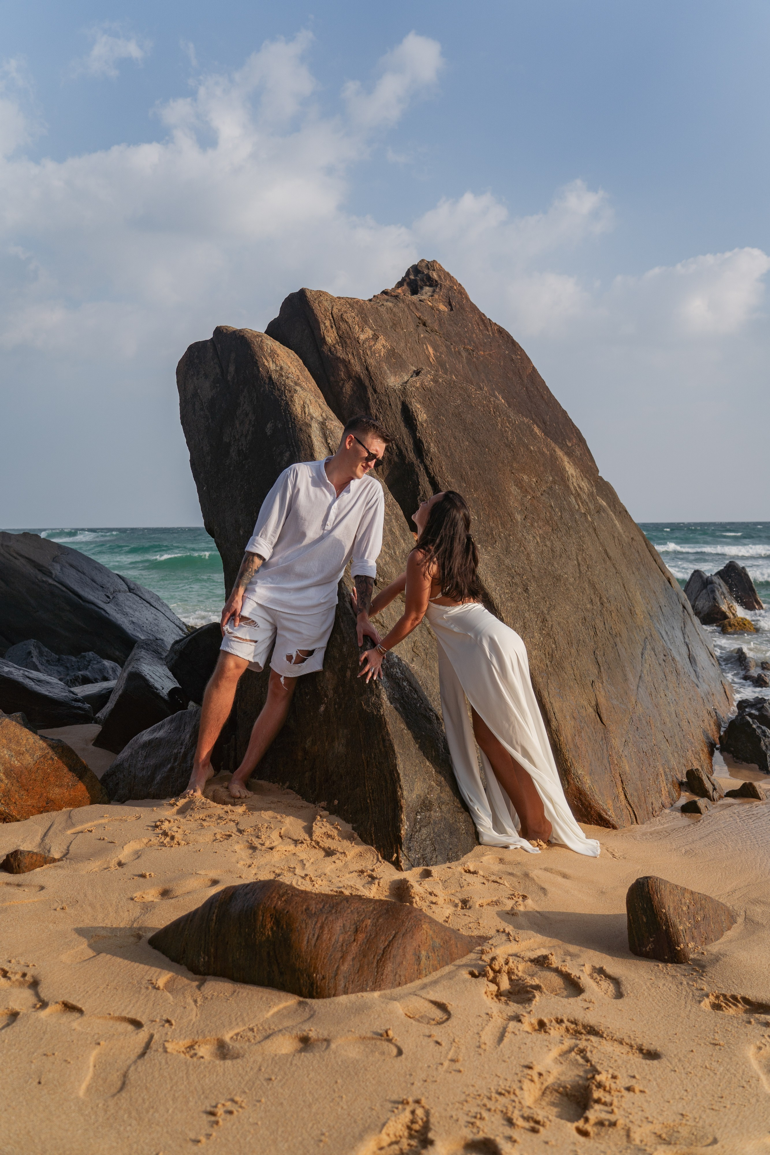 Irisha & Misha, Turtle Beach