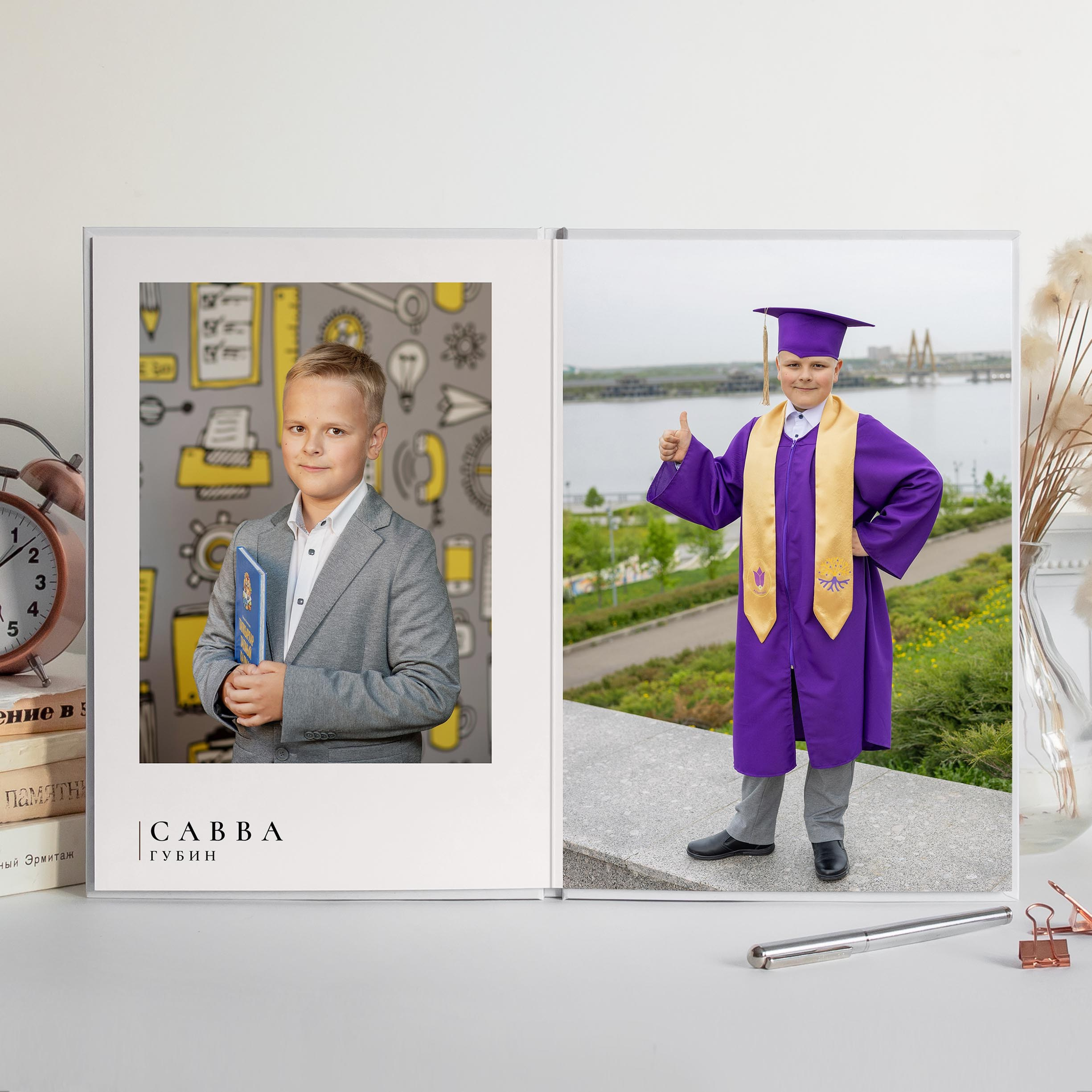 Альбом «School». Выпускные альбомы в садиках и школах Рената Мухаметзянова