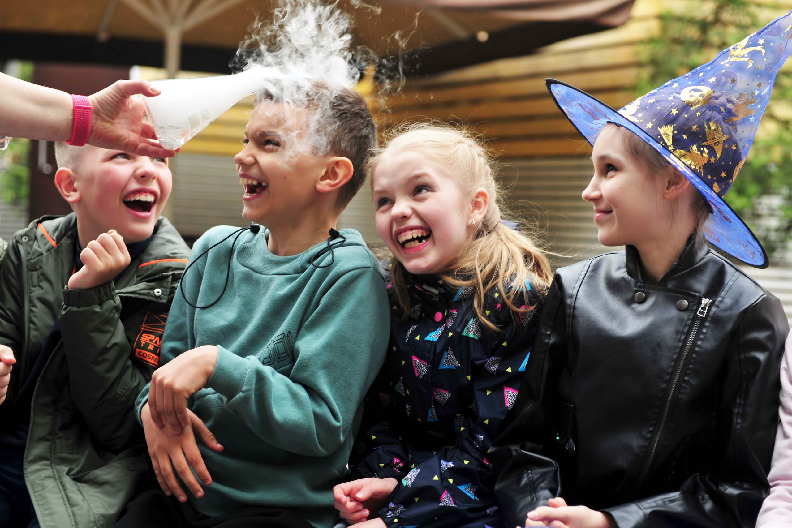 Выпускной для 4-го класса школы Протон в кафе Маска в Филёвском Парке. Свадебный и семейный фотограф в Москве Ирина Гончарова