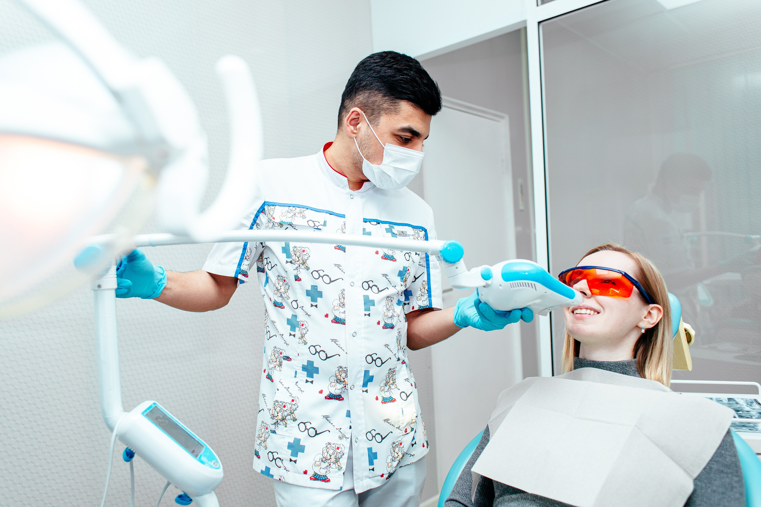 Съёмка врачей - стоматологов в Нижнем Новгороде. Контент - съёмка врачей.