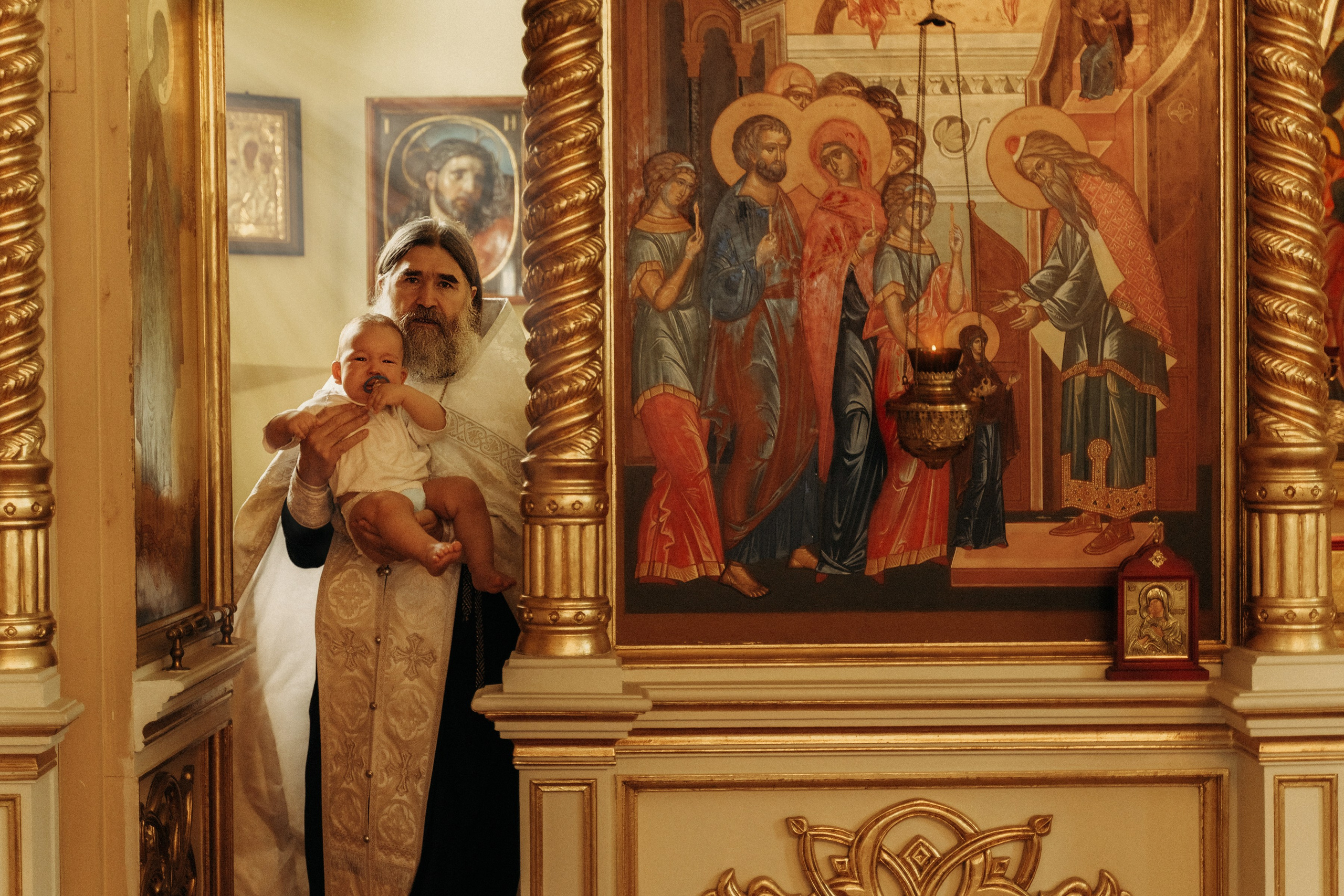 INFANT BAPTISM. Family Photographer Ksenia Kos