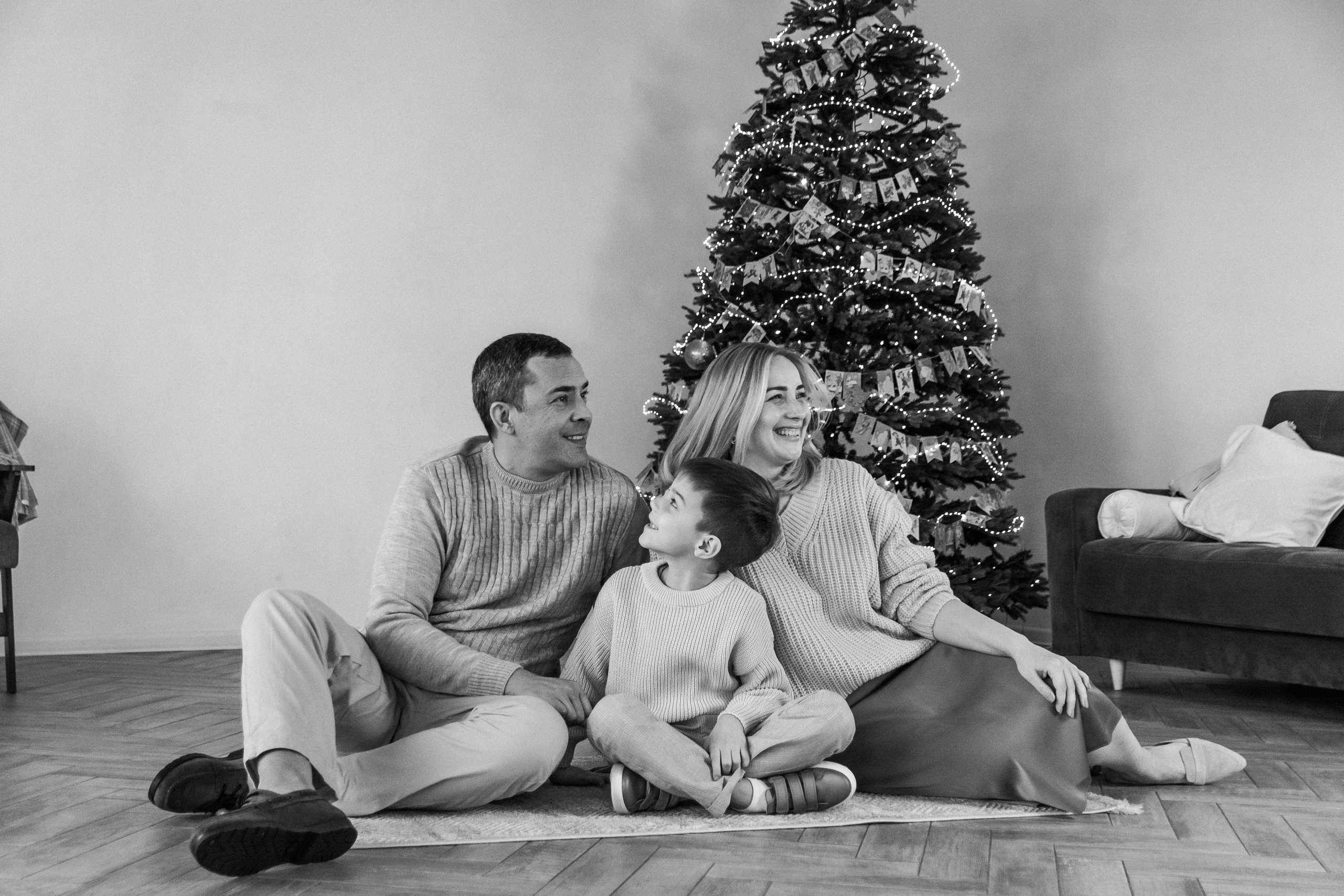 Новогодняя семейная фотосессия Дода. Семейный и детский фотограф Кущ Наташа