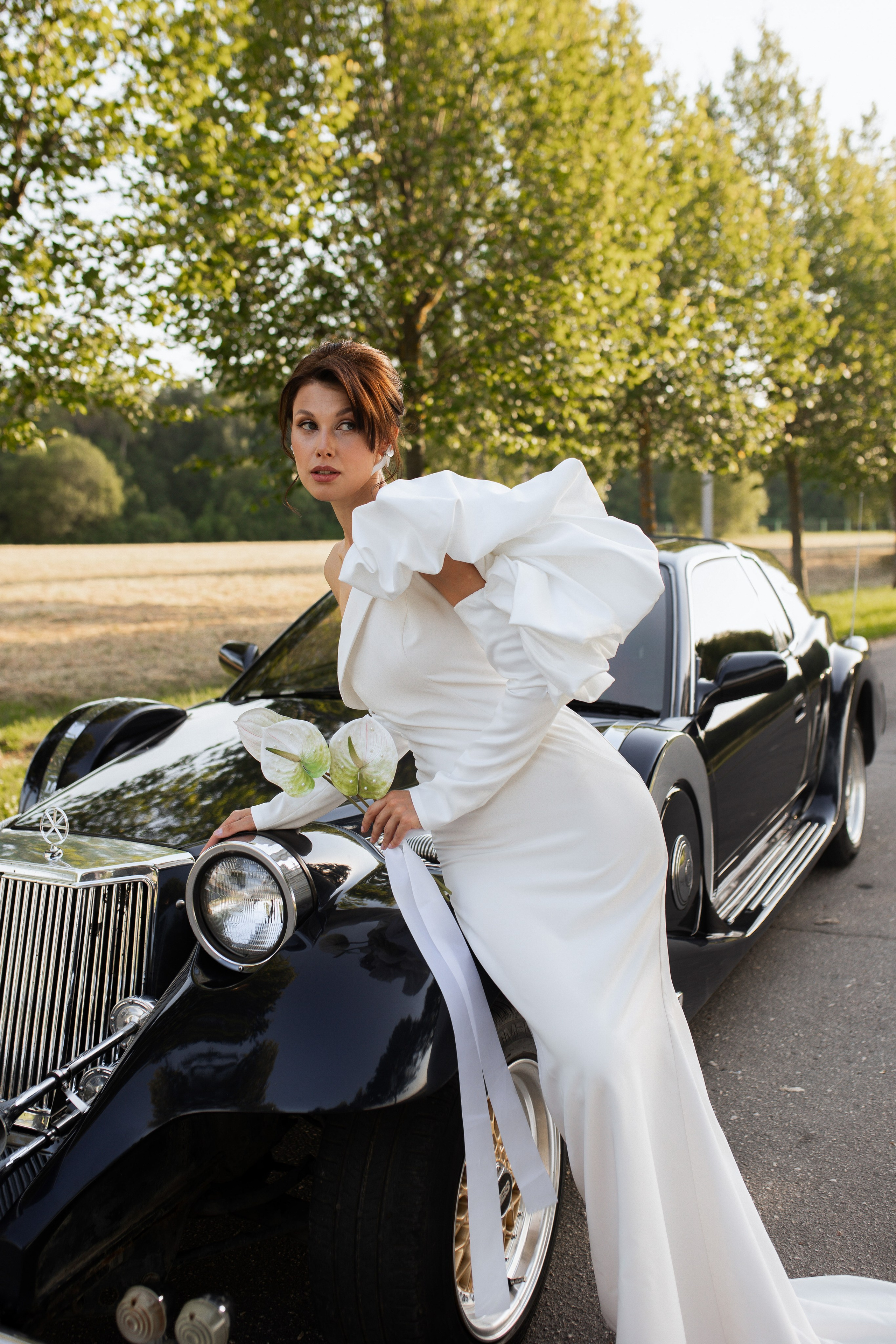 Нежная прогулка за городом. Свадебный фотограф Елена Рубцова