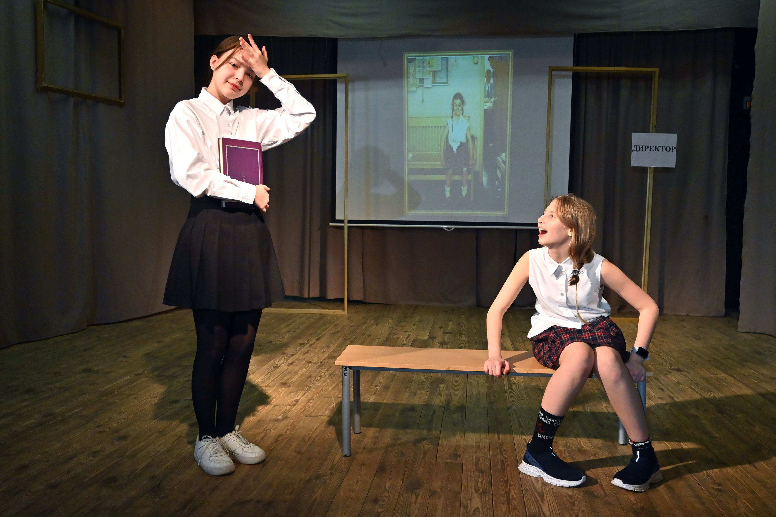 Юные театралы 09.02.2024. Профессиональный фотограф в Москве Алёна Котова