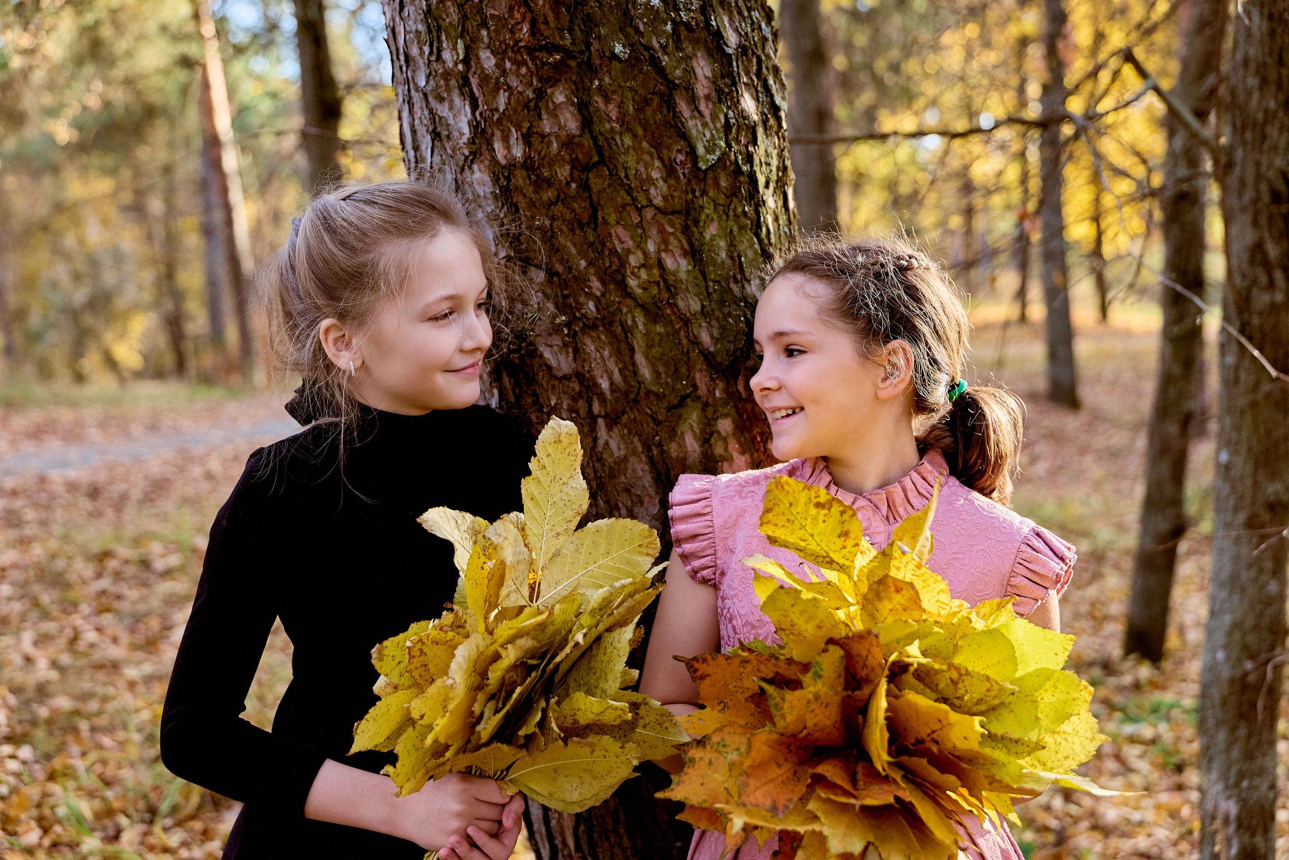 Золотая Осень школьная фотосессия