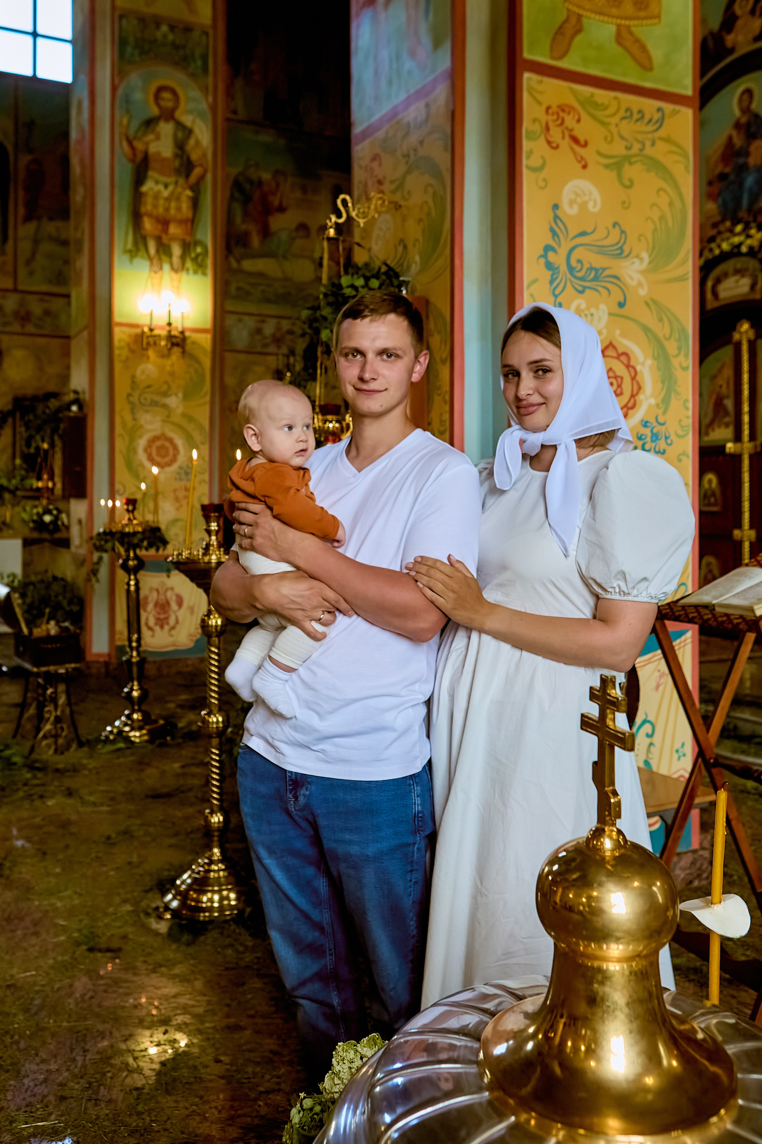 Крещение младенца Илии