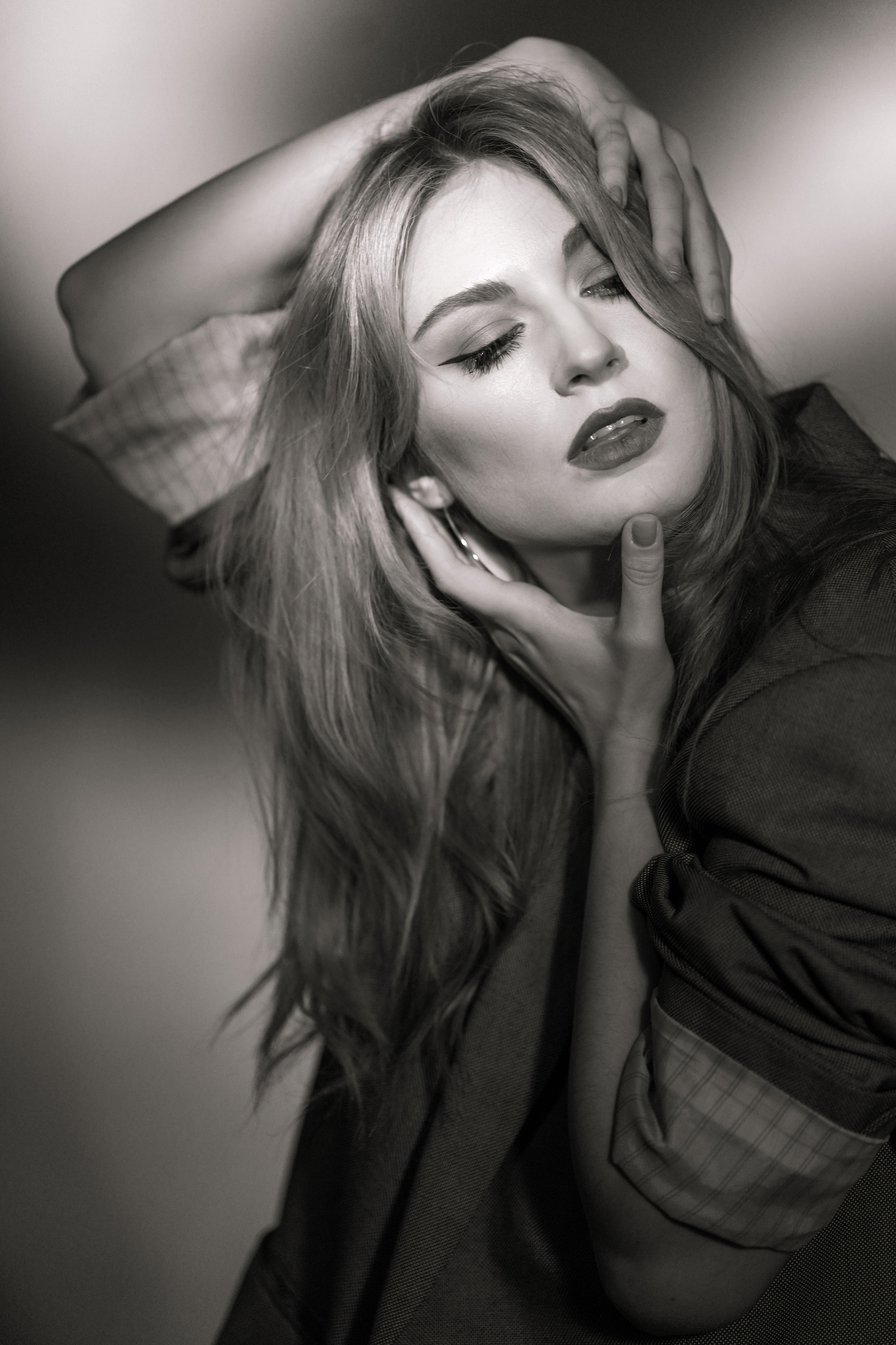 Портретная фотосессия в стиле cюрреализма.