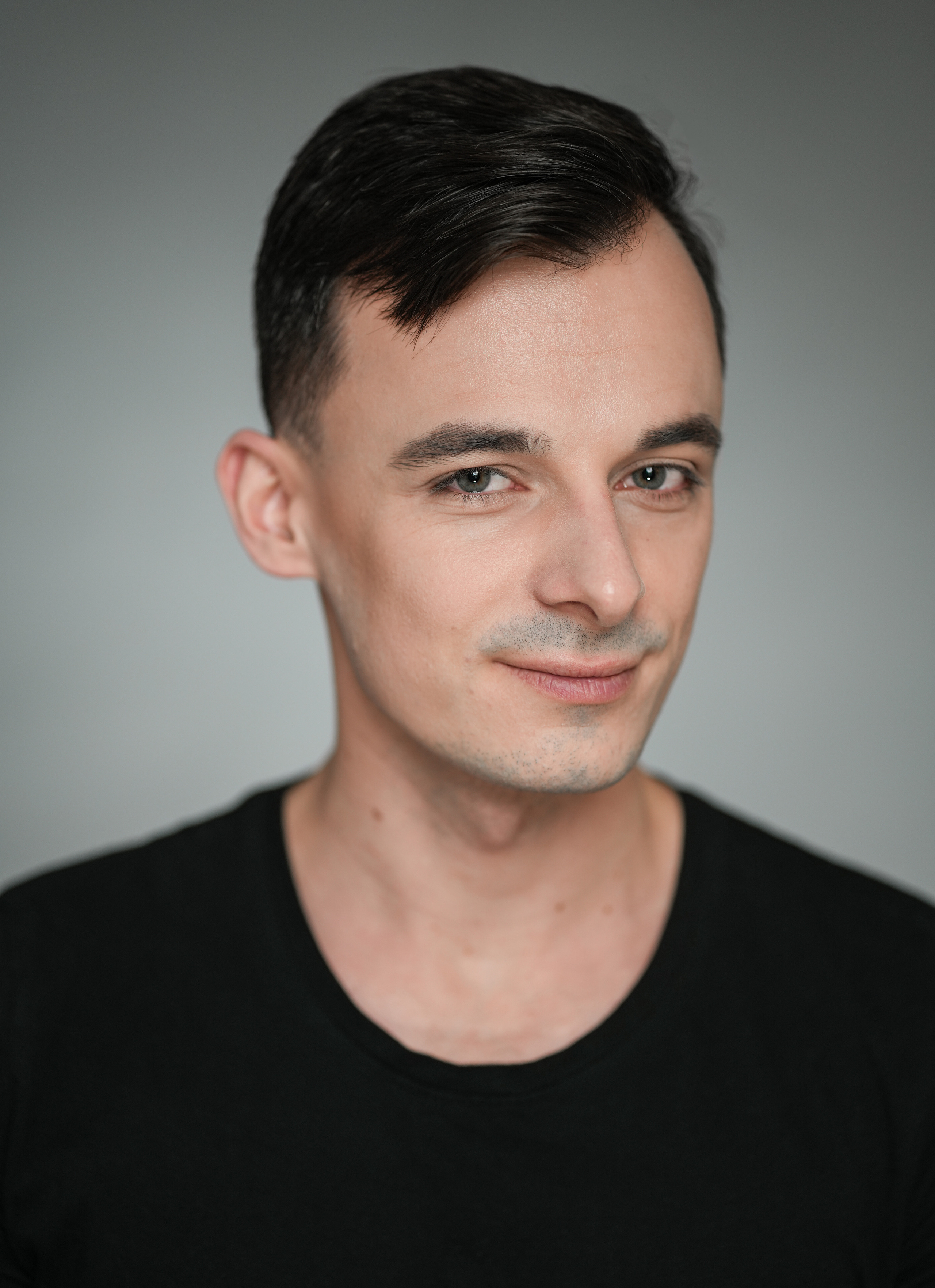 Данил Благо актерское портфолио. Портретная съемка в Москве, студийный фотограф Игорь Фомин