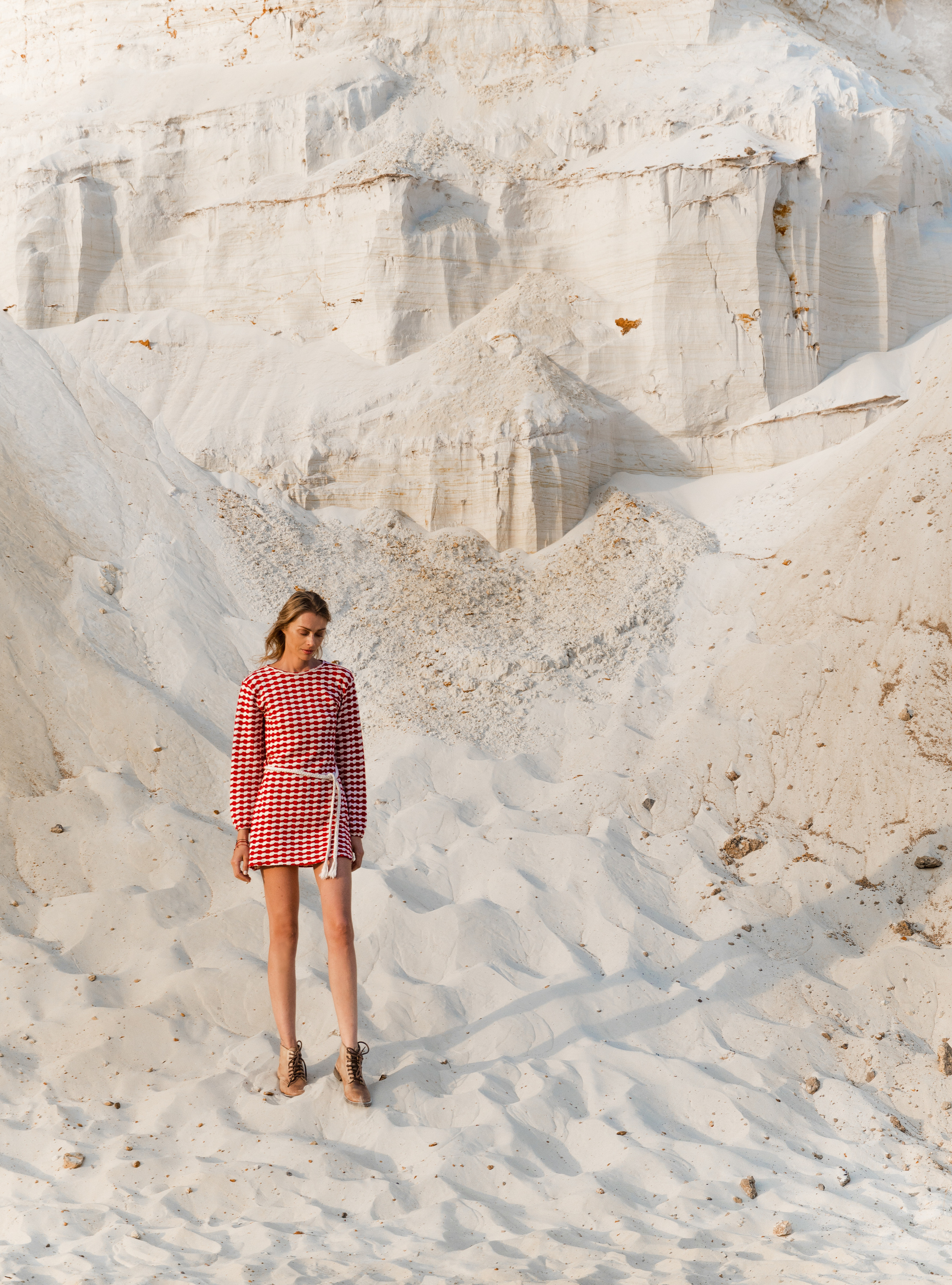 Летняя фотосессия в песках. Портретная съемка в Москве, студийный фотограф Игорь Фомин