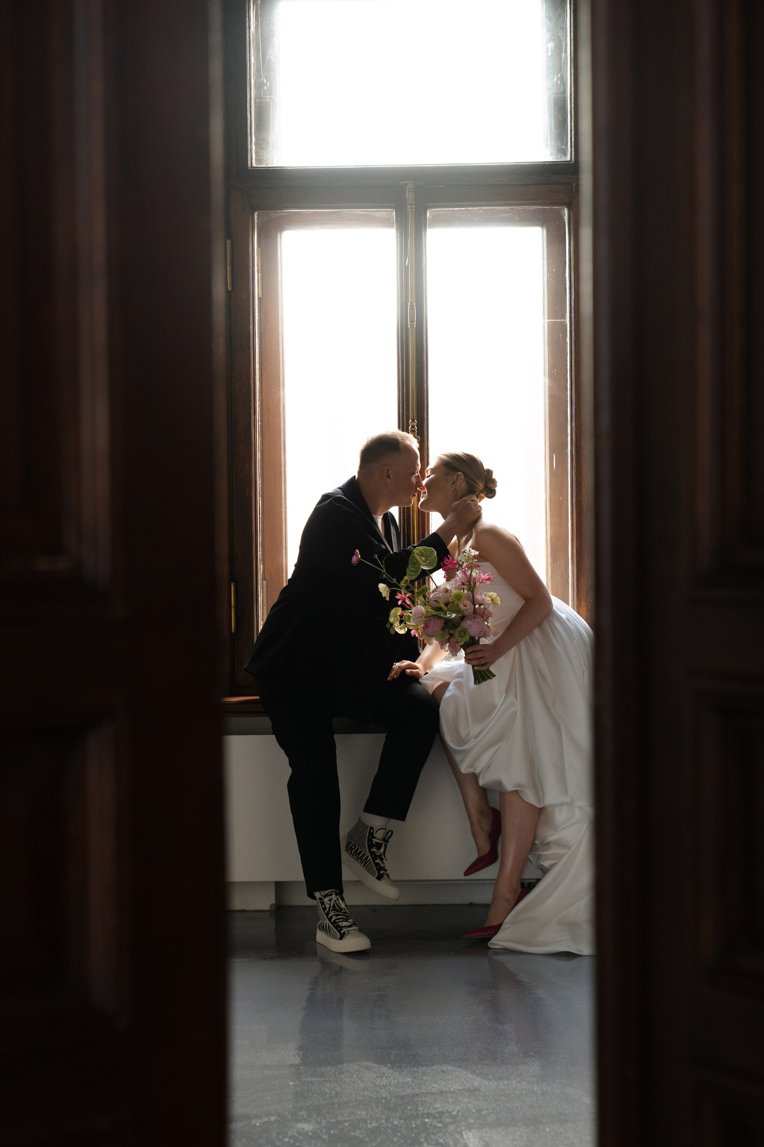 В сердечко. Свадебный фотограф Наташа Брифли