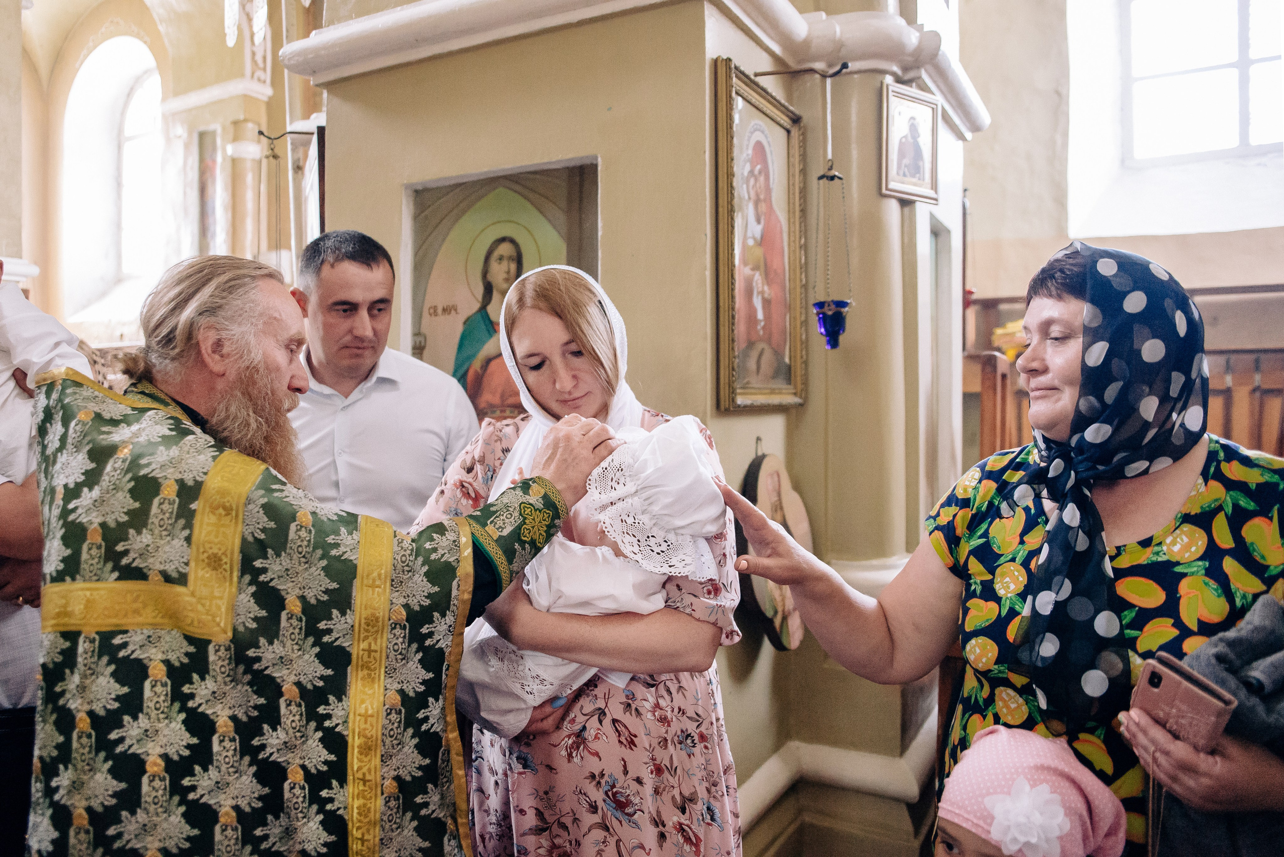Таинство крещения Маргариты и Ивана. Фотограф — МАРИЯ МЕДВЕДЕВА