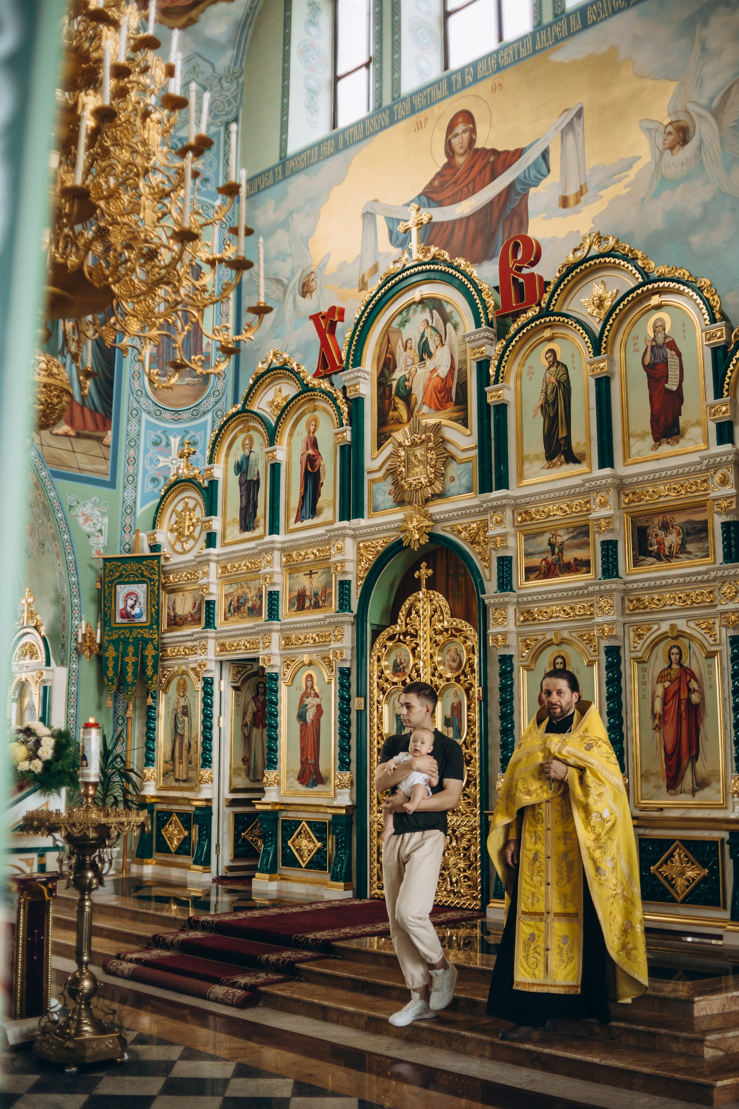 Крещение Мирона. Семейный фотограф в Волгодонске Краченцева Анна