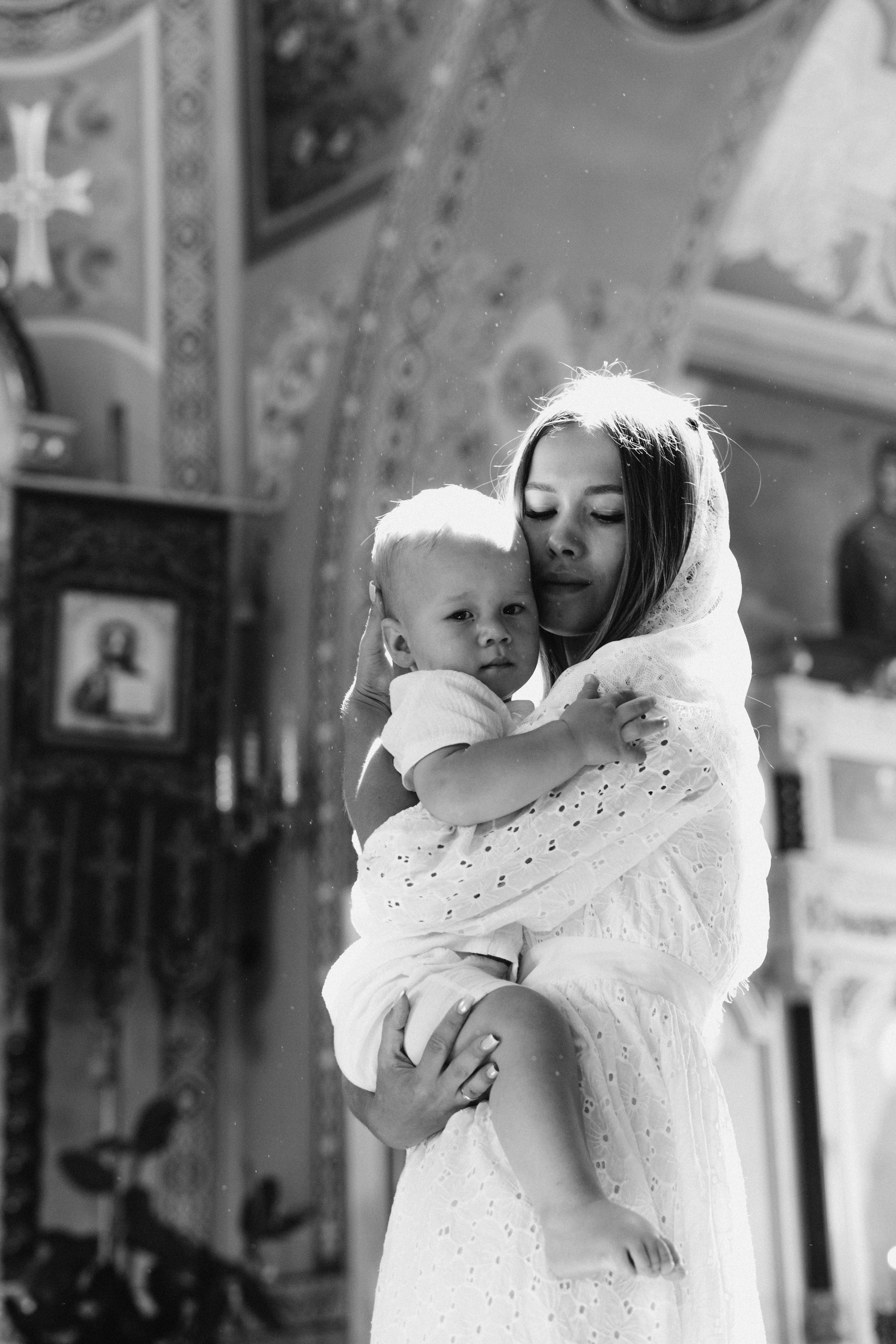 Крещение Максима. Семейный фотограф в Волгодонске Краченцева Анна